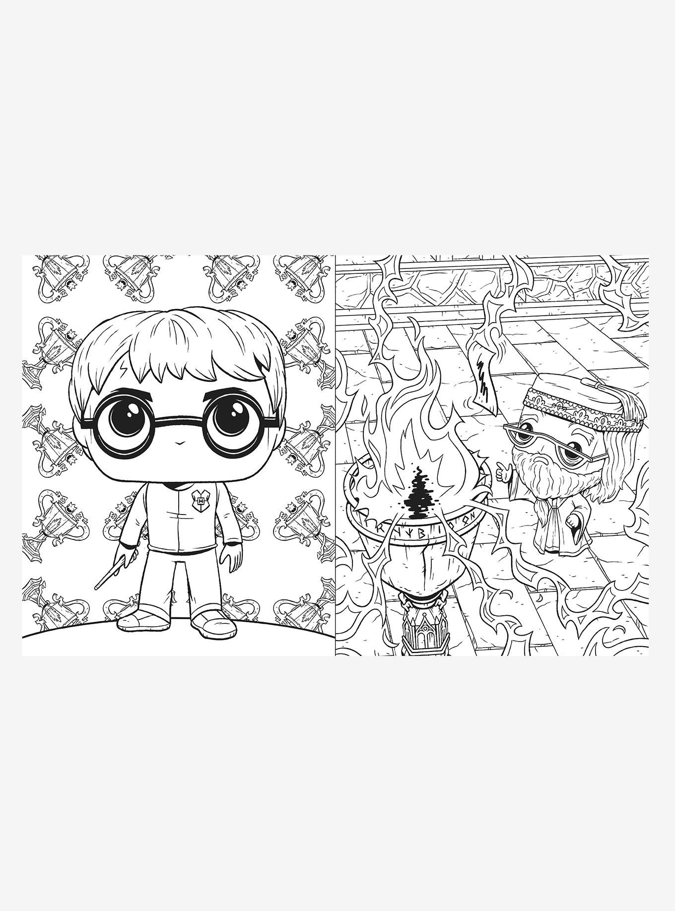 Funko Pop! Harry Potter Coloring Book, , alternate
