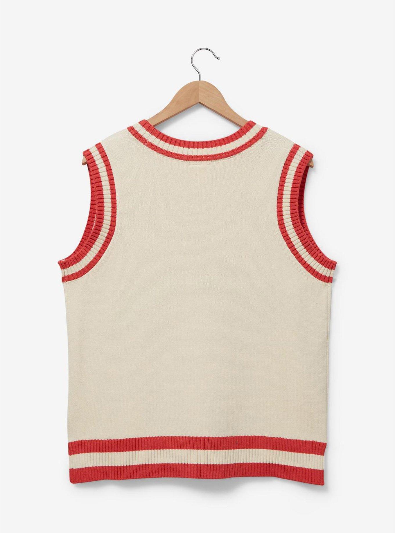 Sanrio Hello Kitty Sporty Cheerleading Women's Vest &mdash; BoxLunch Exclusive, NATURAL, alternate