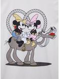 Disney Mickey & Minnie Mouse Western Horse Women's T-Shirt - BoxLunch Exclusive, BEIGE, alternate