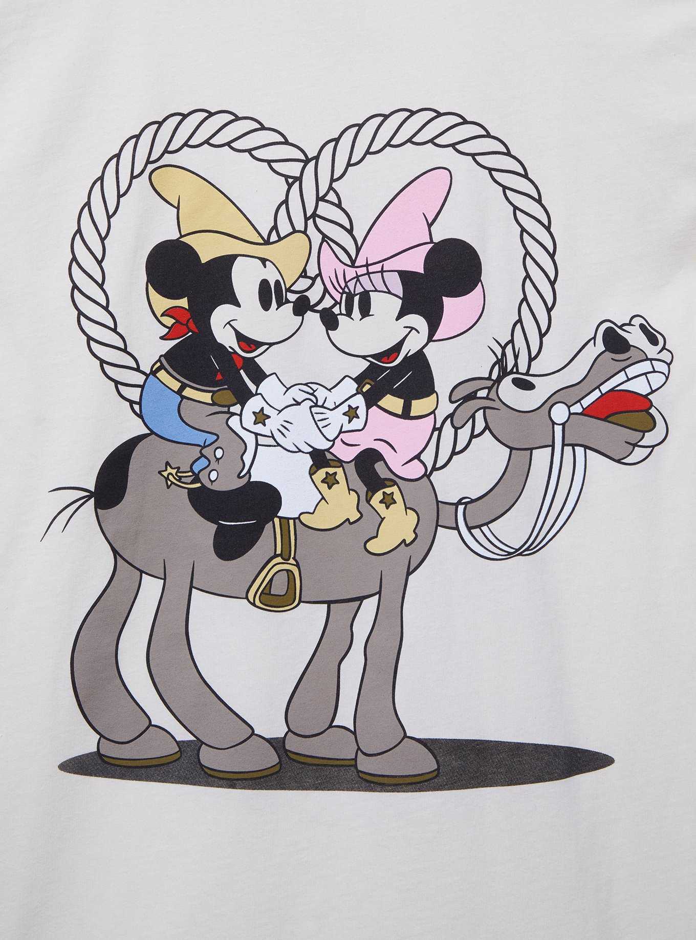 Disney Mickey & Minnie Mouse Western Horse Women's T-Shirt - BoxLunch Exclusive, , hi-res