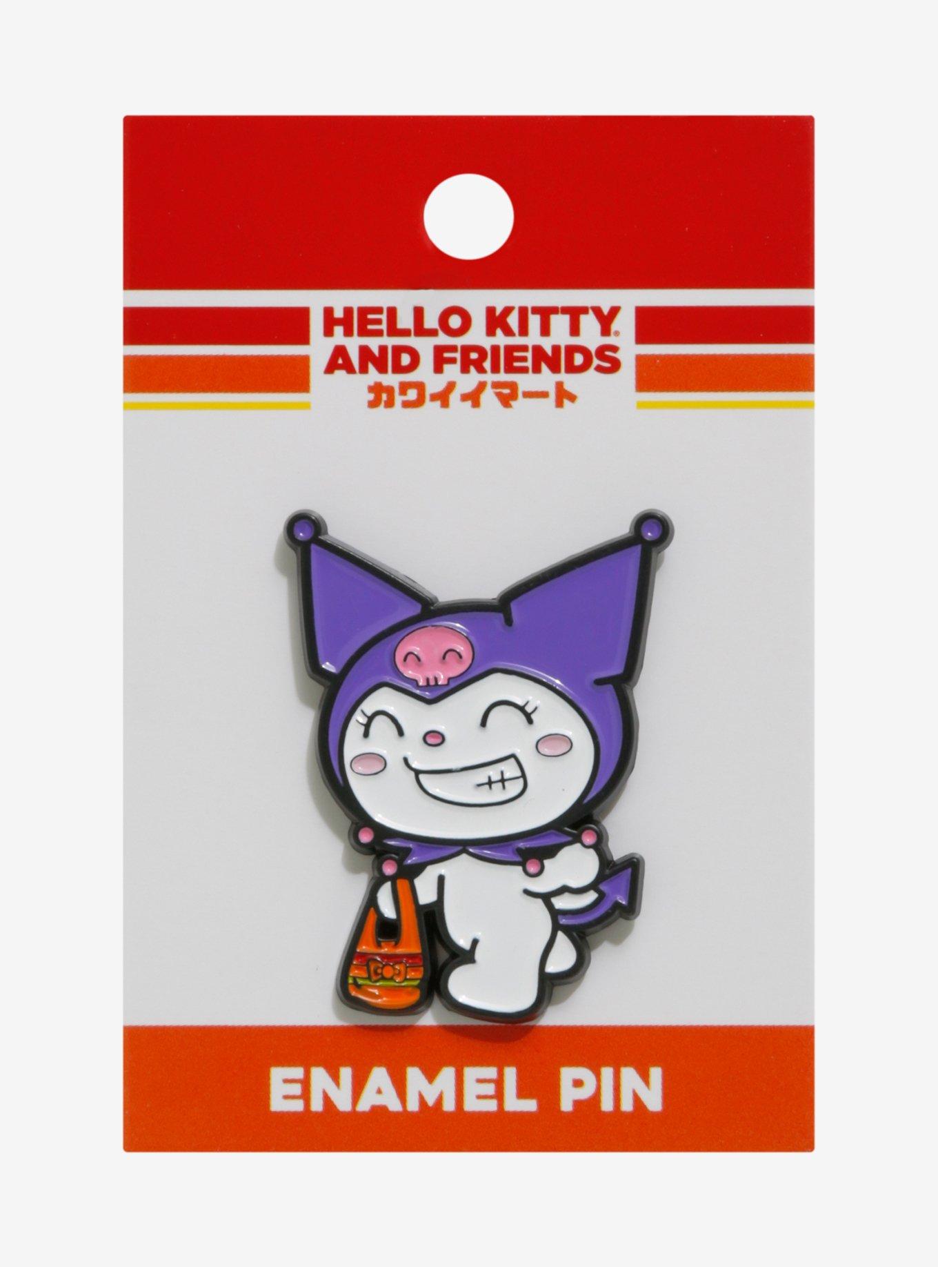 Sanrio Kuromi Kawaii Mart Enamel Pin - BoxLunch Exclusive, , hi-res