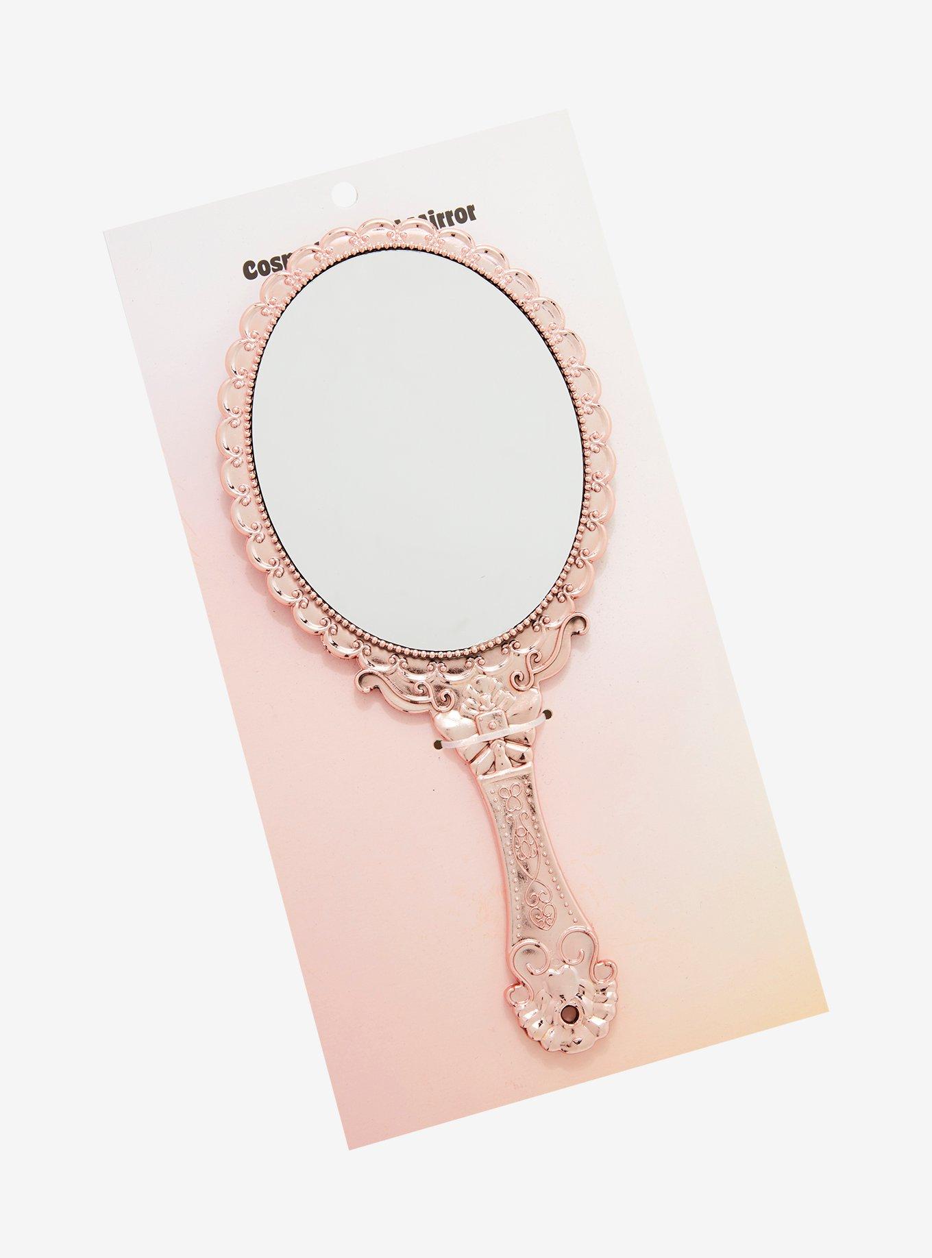 Rose Gold Filigree Mirror, , alternate