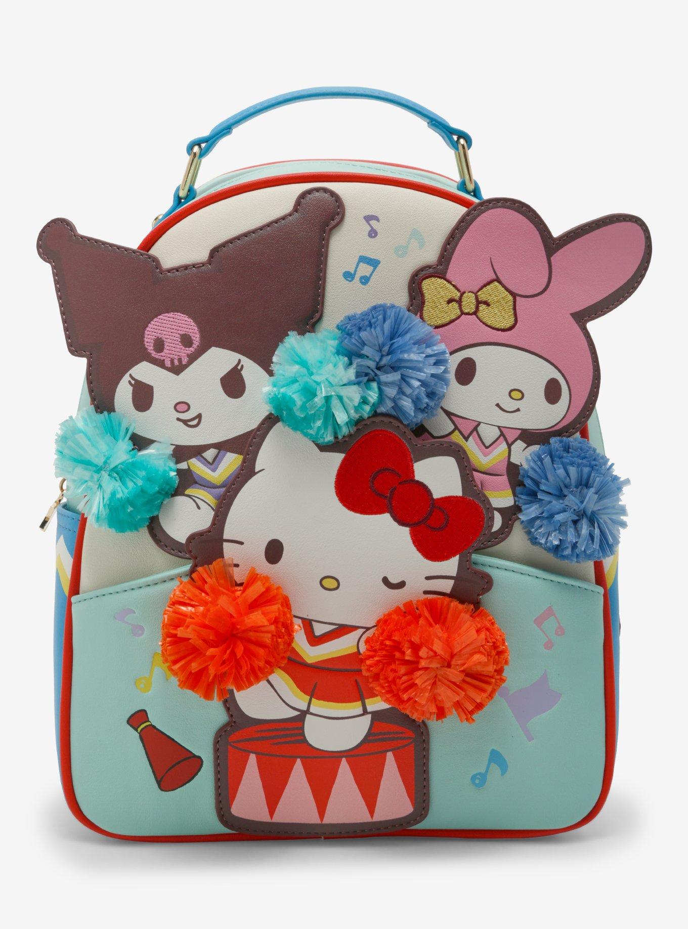 Sanrio Hello Kitty, My Melody, and Kuromi Cheer Mini Backpack — BoxLunch Exclusive