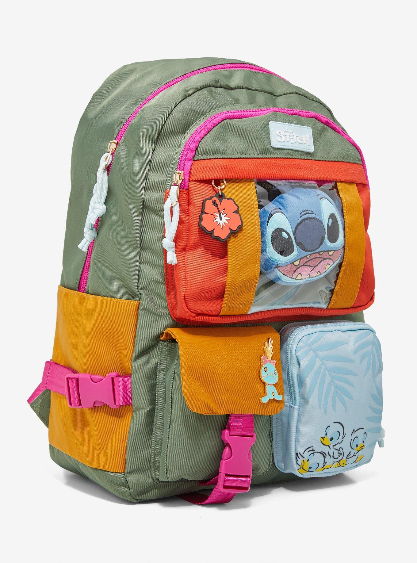 Disney Lilo & Stitch Multi-Pocket Backpack — BoxLunch Exclusive, , hi-res