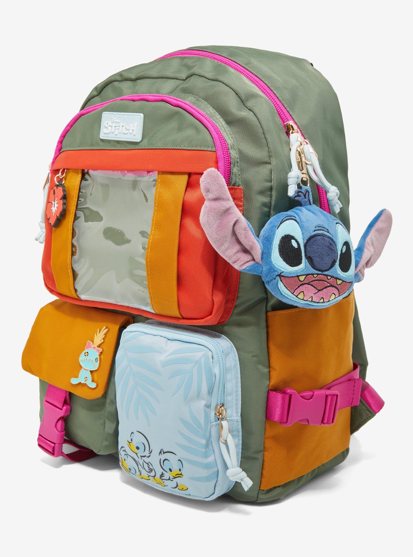 Disney Lilo & Stitch Multi-Pocket Backpack — BoxLunch Exclusive, , alternate