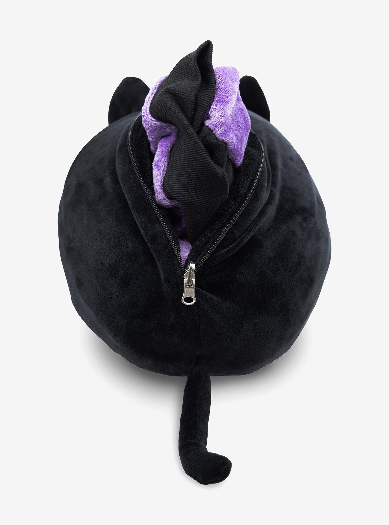 Plushible 2-in-1 Cosmo the Black Cat Snugible, , alternate - view 3