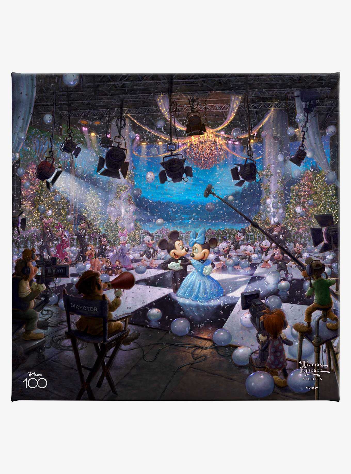 Disney 100th Celebration Gallery Wrapped Canvas, , hi-res