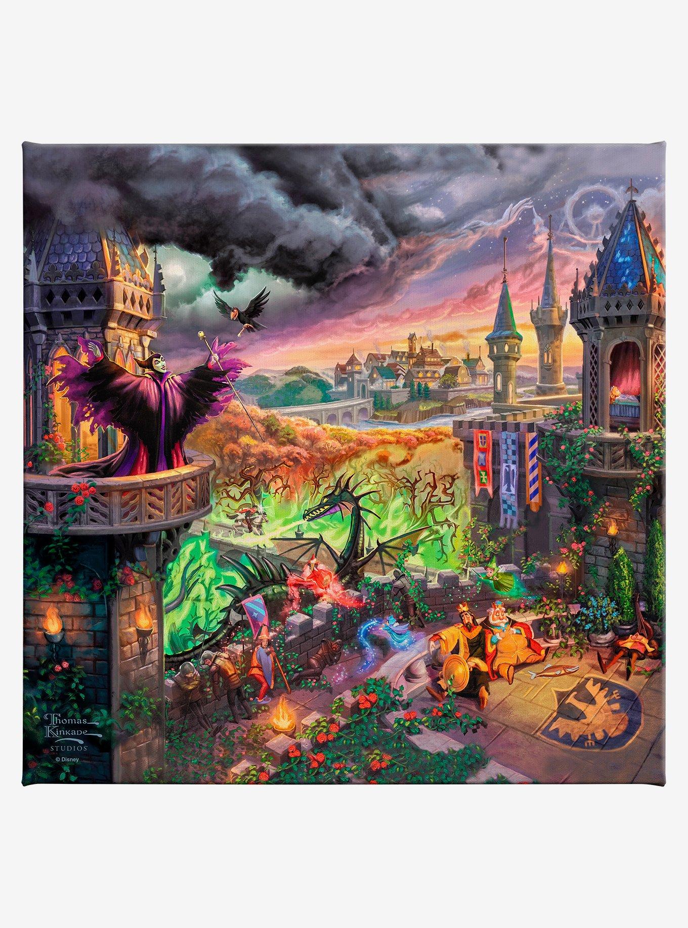 Disney Maleficent Gallery Wrapped Canvas, , alternate