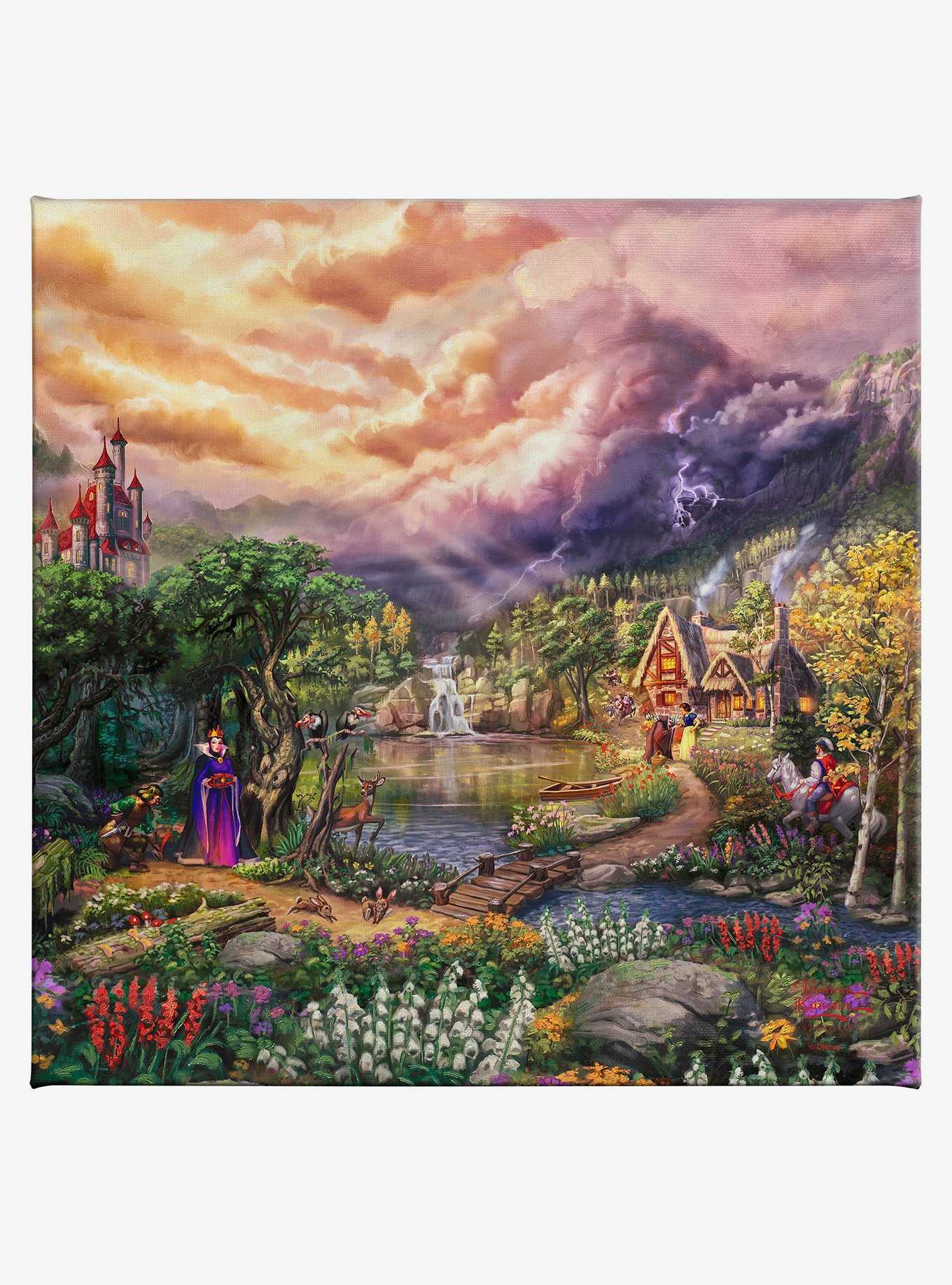 Disney Snow White The Evil Queen Gallery Wrapped Canvas, , hi-res