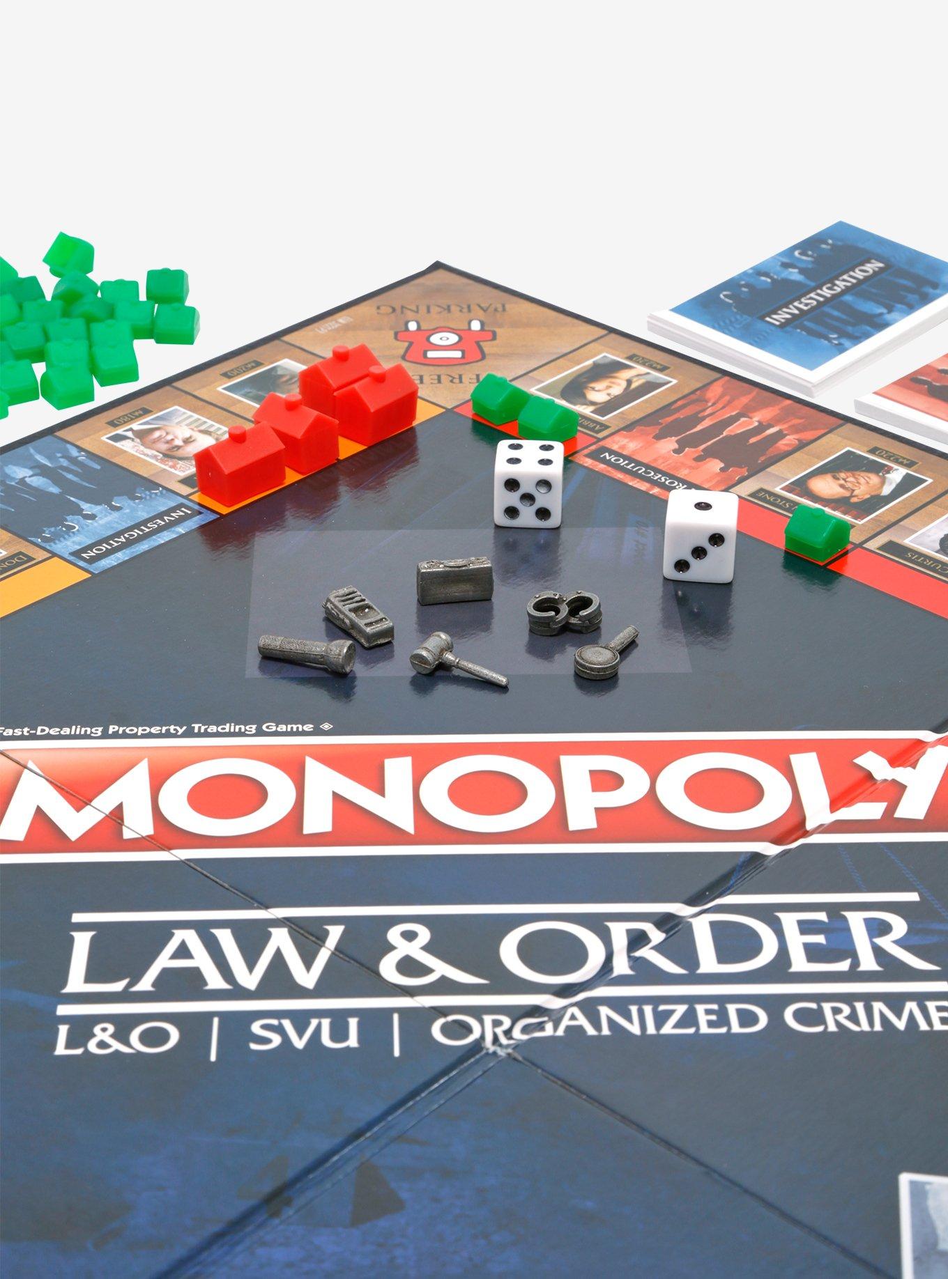 Monopoly Law & Order Edition Board Game, , alternate