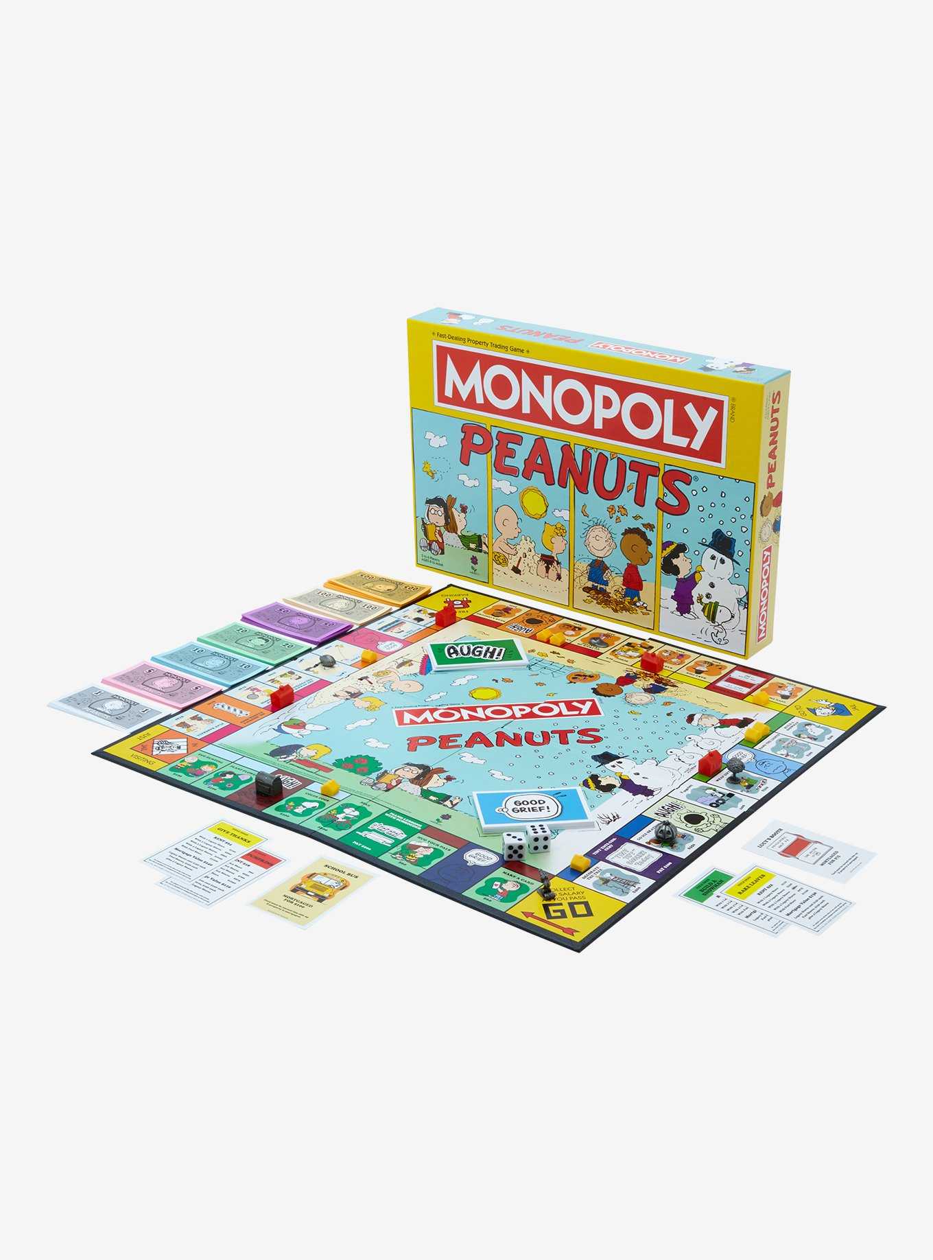 Monopoly Peanuts Edition Board Game, , hi-res