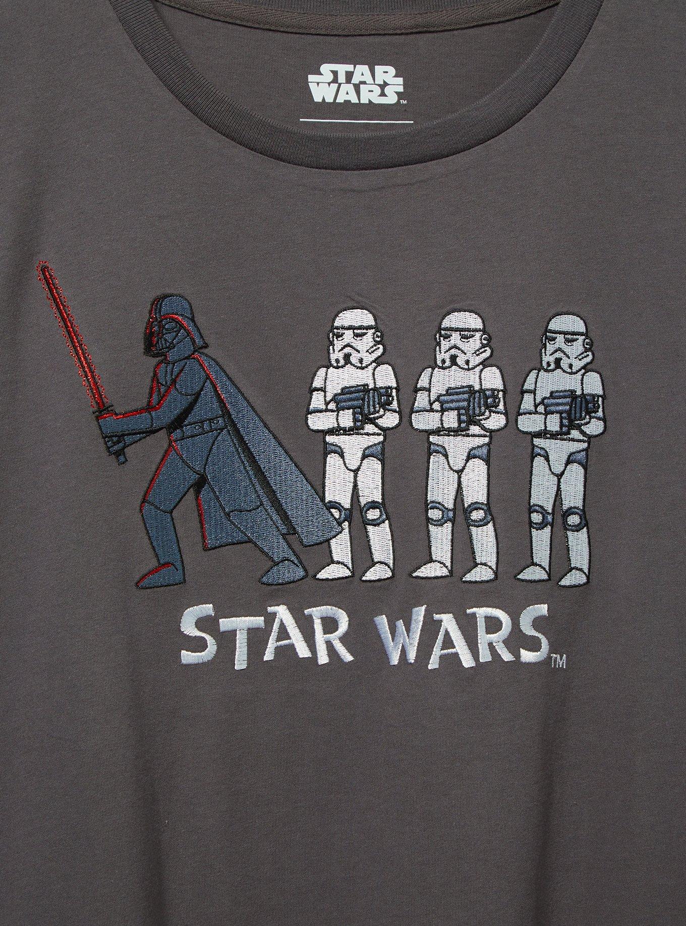 Our Universe Star Wars Darth Vader & Stormtroopers Plus Size T-Shirt, , hi-res