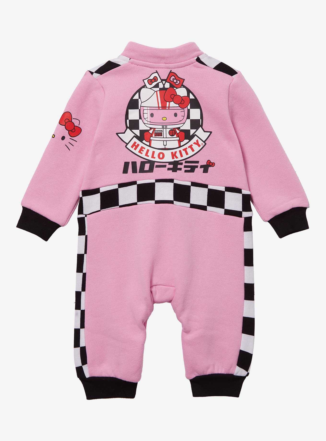 Sanrio Hello Kitty Racing Suit Infant One-Piece - BoxLunch Exclusive, , hi-res