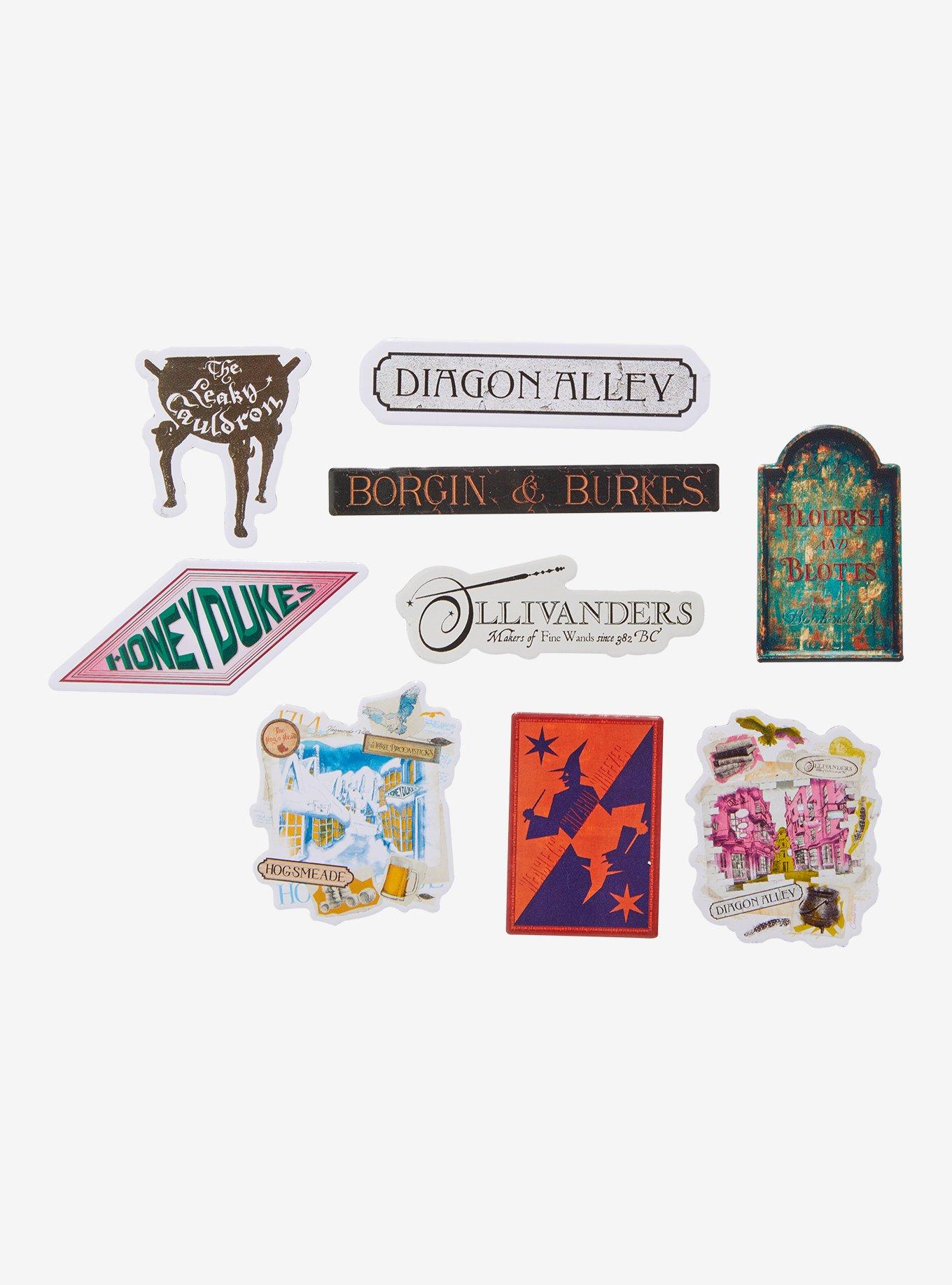 Harry Potter Diagon Alley Shop Signs Magnet Set, , hi-res