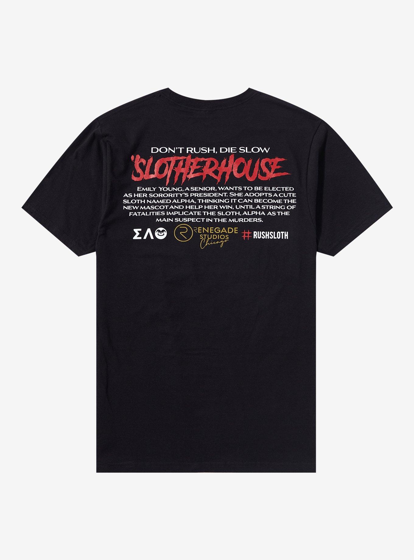 Slotherhouse Claw Poster T-Shirt, BLACK, alternate