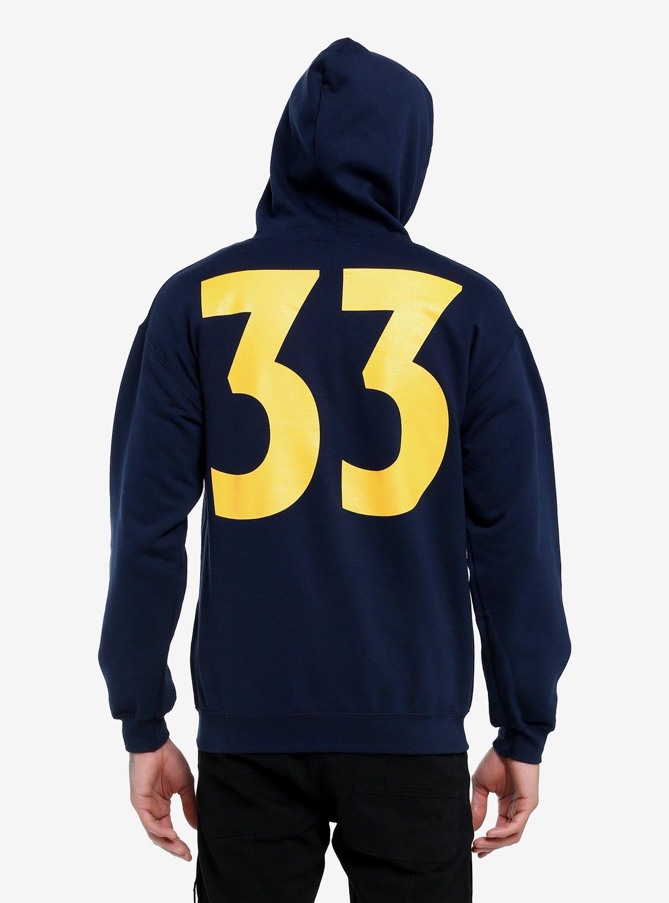 Fallout Vault 33 Zip-Up Hoodie, MULTI, alternate