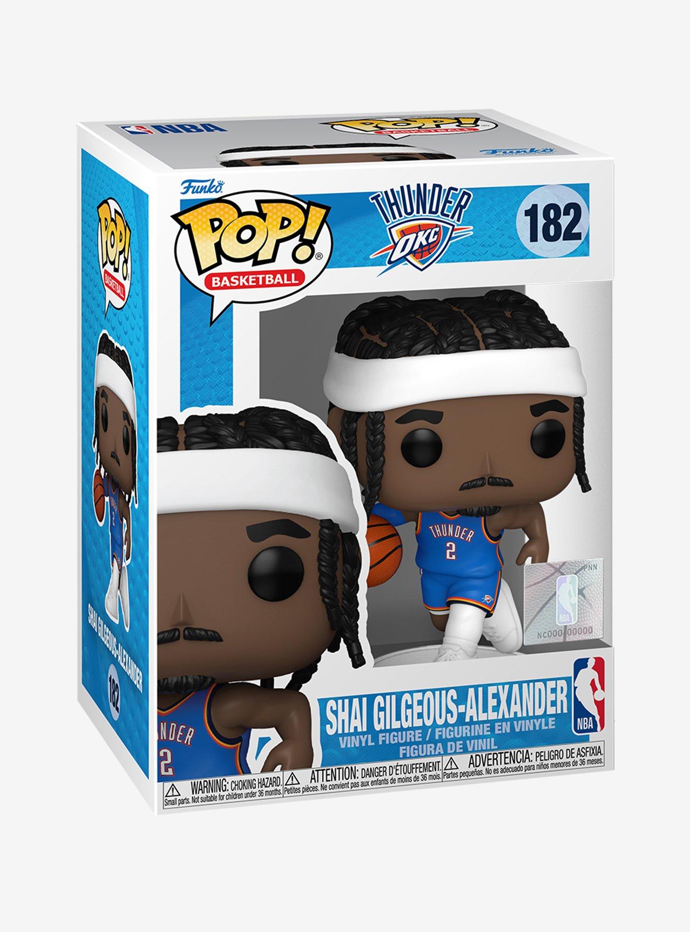 Funko Pop! Basketball Oklahoma City Thunder Shai Gilgeous-Alexander Vinyl Figure, , alternate