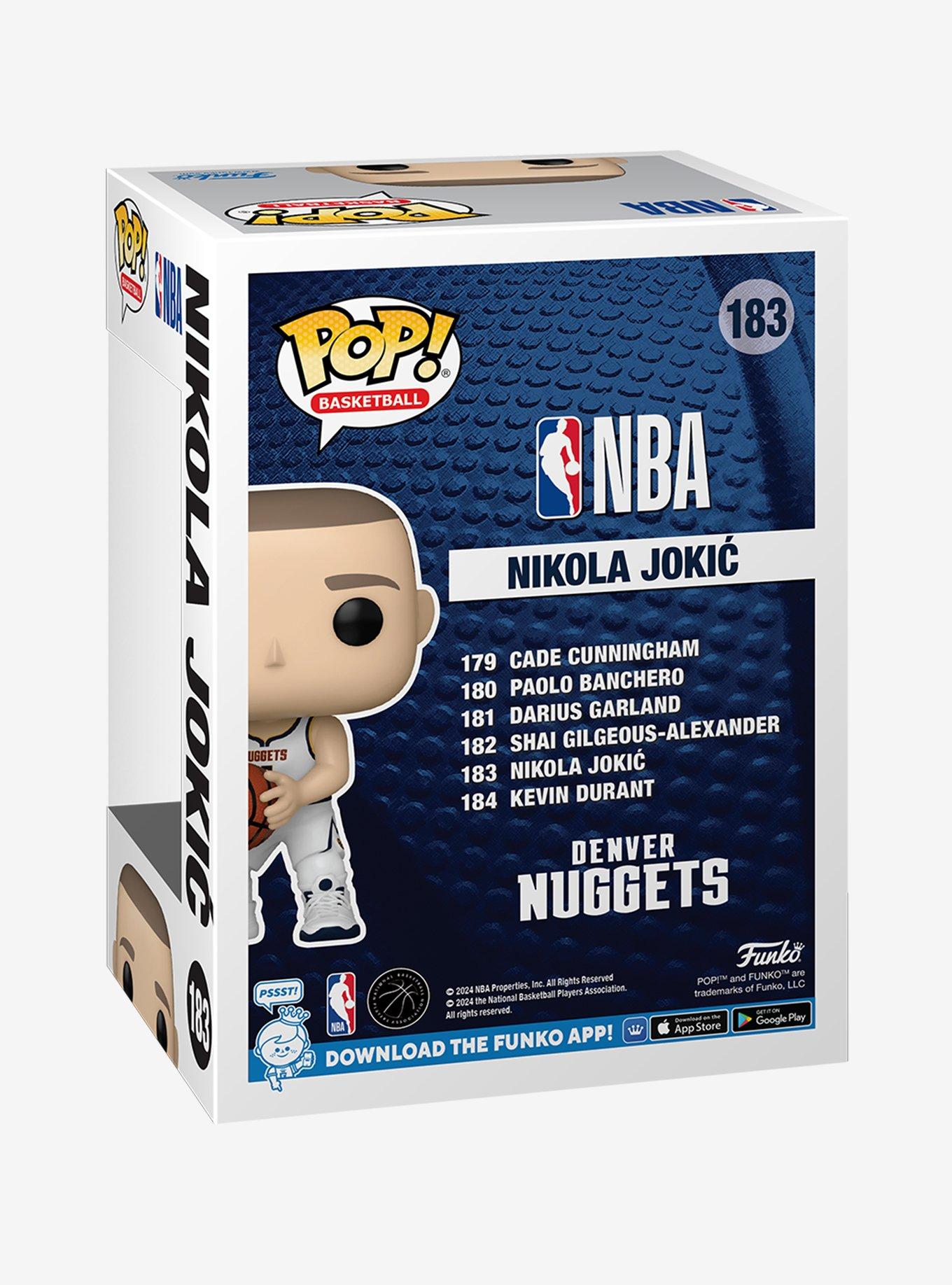 Funko Pop! Basketball Denver Nuggets Nikola Jokic Vinyl Figure, , alternate