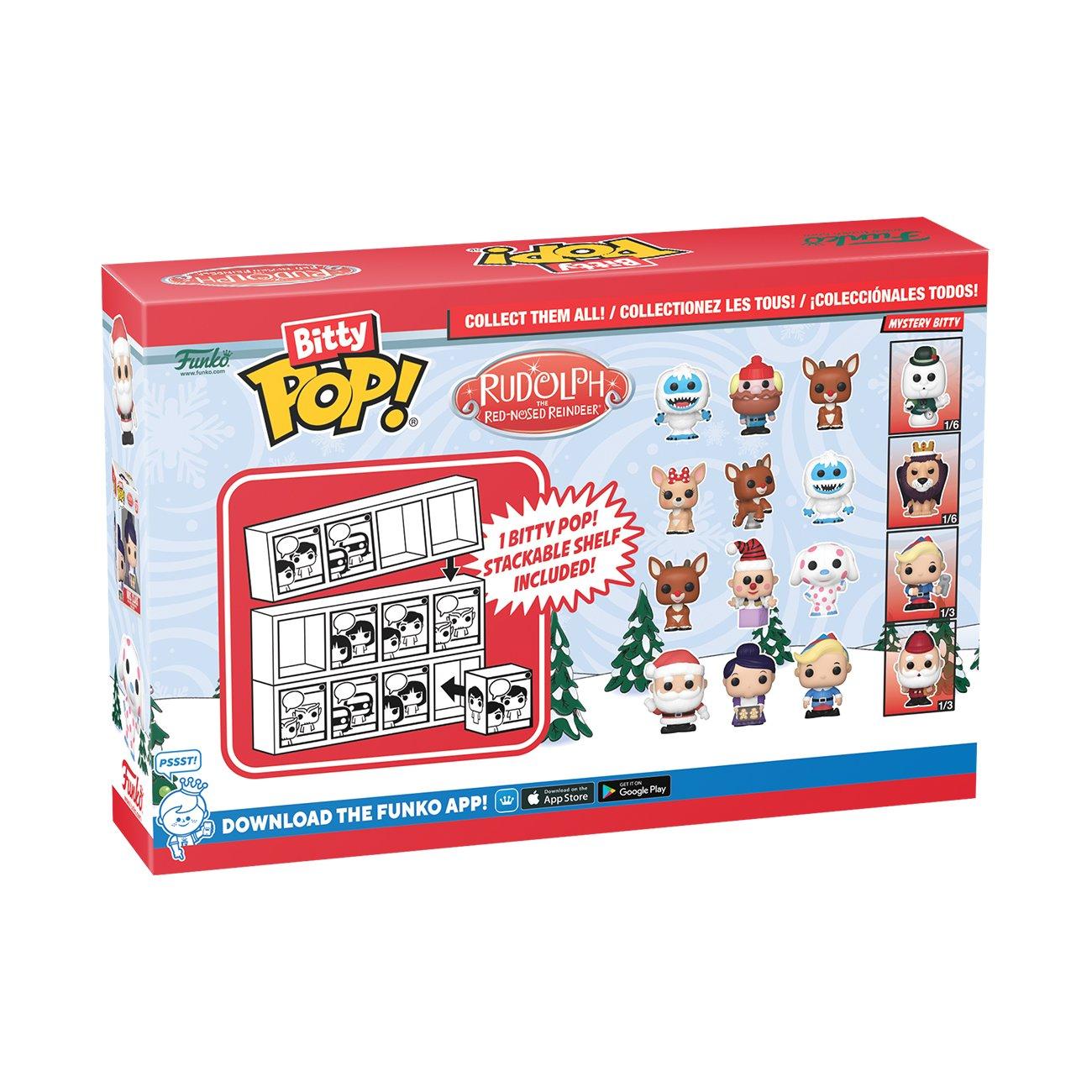 Funko Bitty Pop! Rudolph the Red Nosed Reindeer Rudolph and Friends Vinyl Figure Set, , alternate