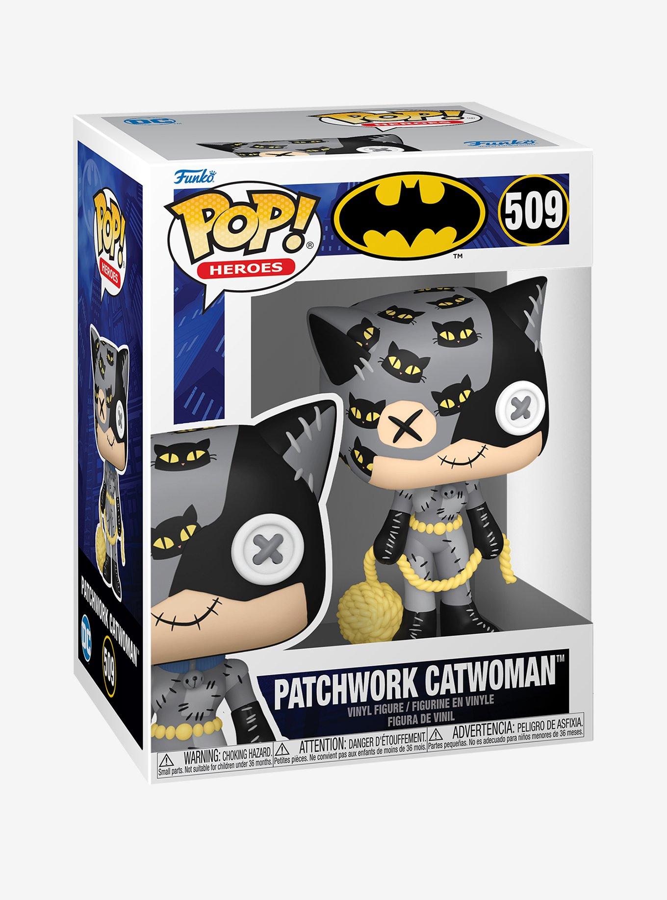 Funko Pop! Heroes DC Comics Batman Patchwork Catwoman Vinyl Figure, , alternate