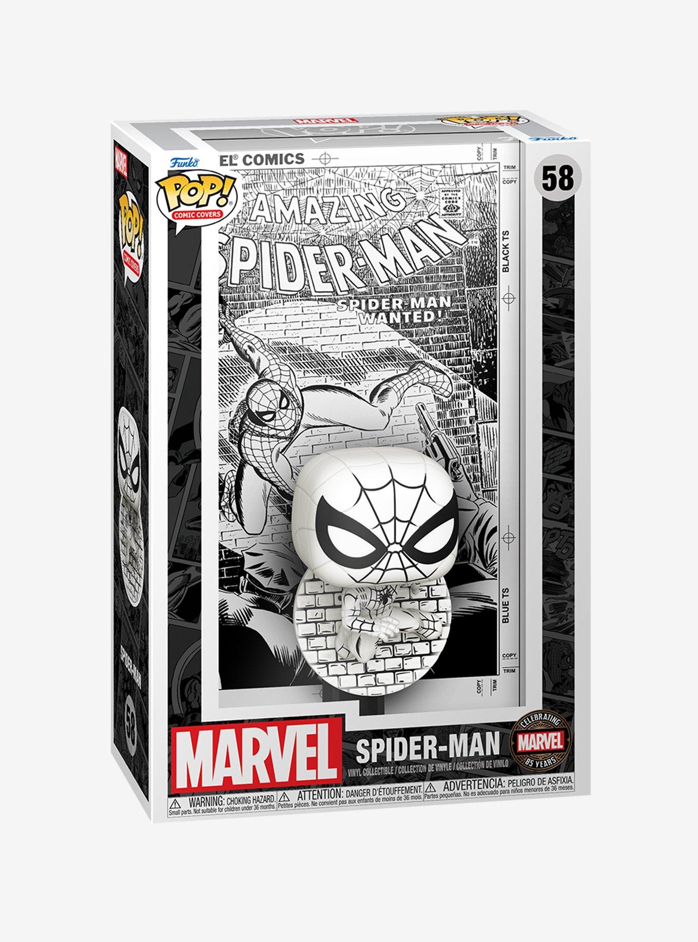 Funko Pop! Comic Covers Marvel 85th Anniversary Spider-Man Vinyl Bobblehead, , hi-res