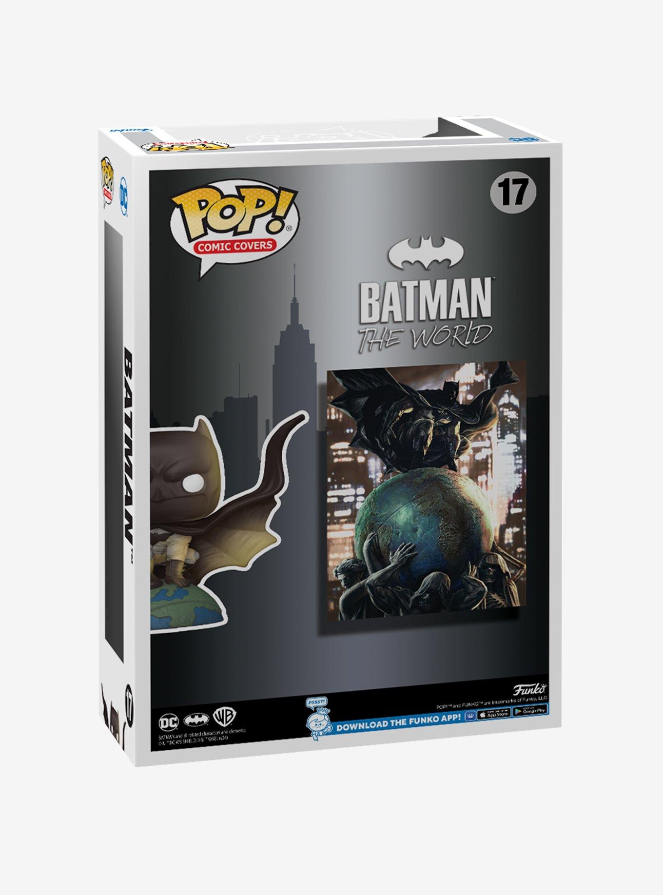Funko Pop! Comic Covers DC Comics Batman the World Batman Vinyl Figure, , alternate