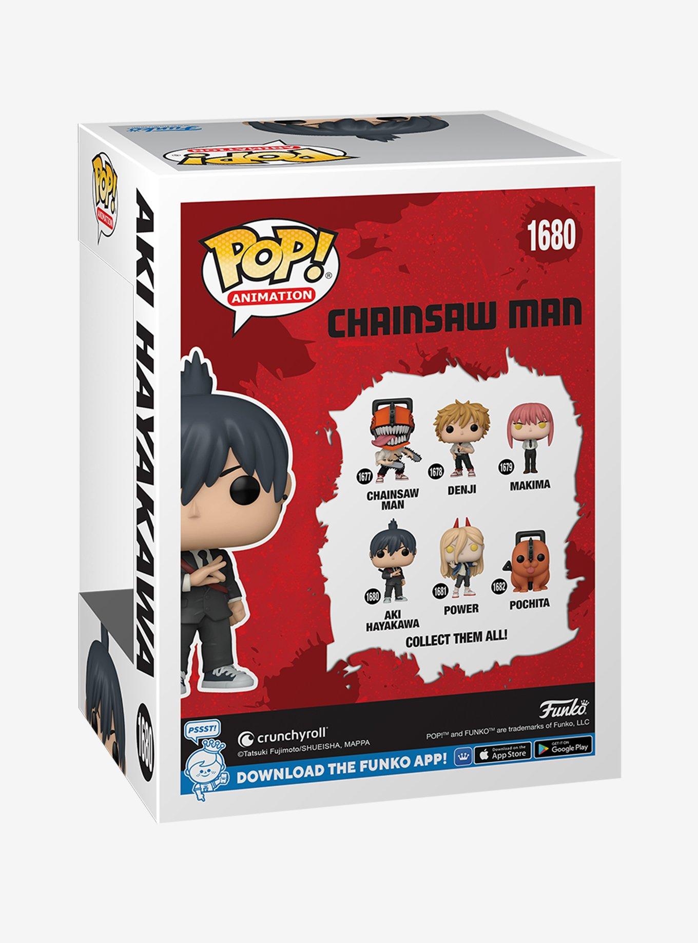 Funko Pop! Animation Chainsaw Man Aki Hayakawa Vinyl Figure, , alternate