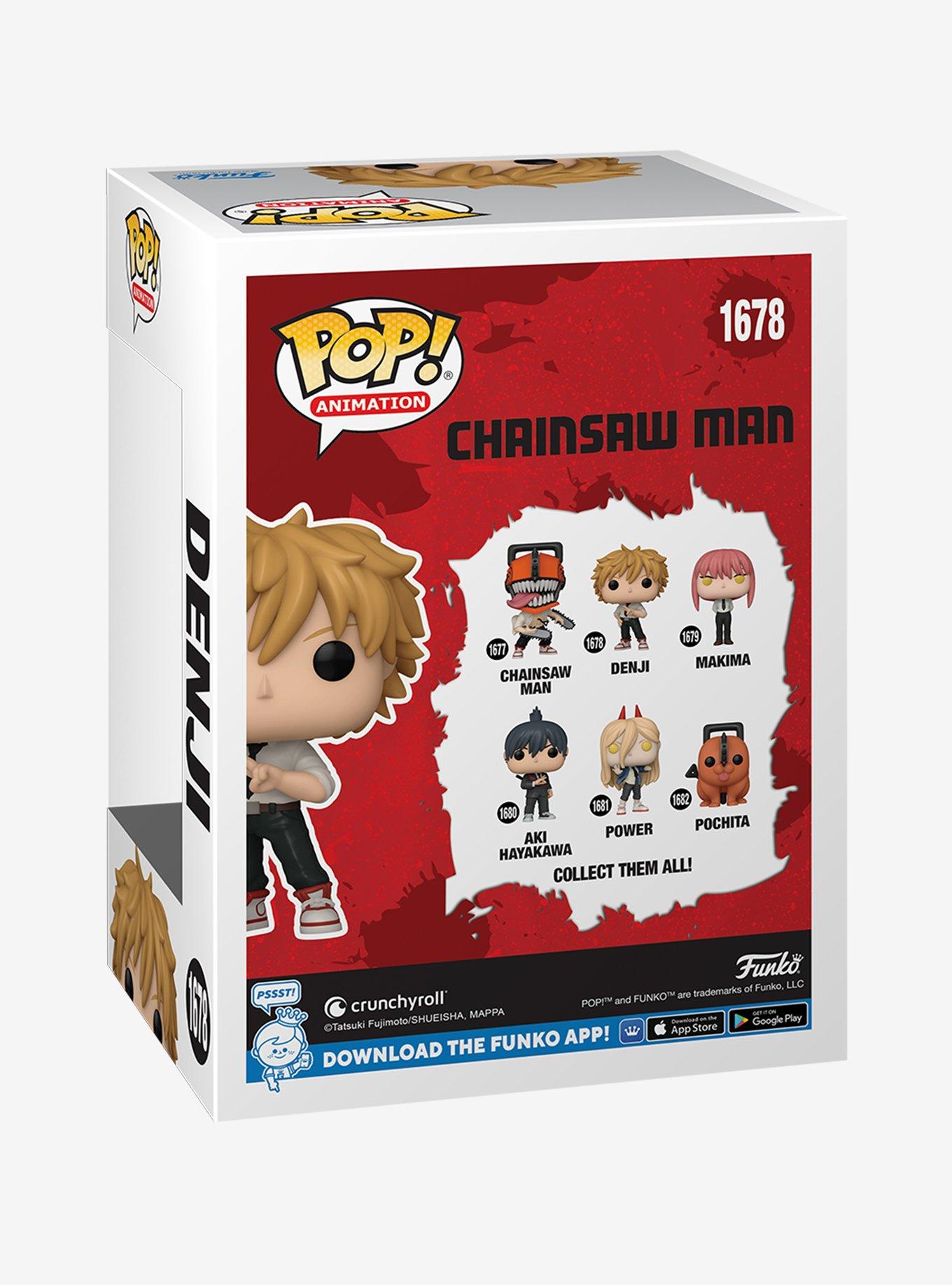 Funko Pop! Animation Chainsaw Man Denji Vinyl Figure, , alternate