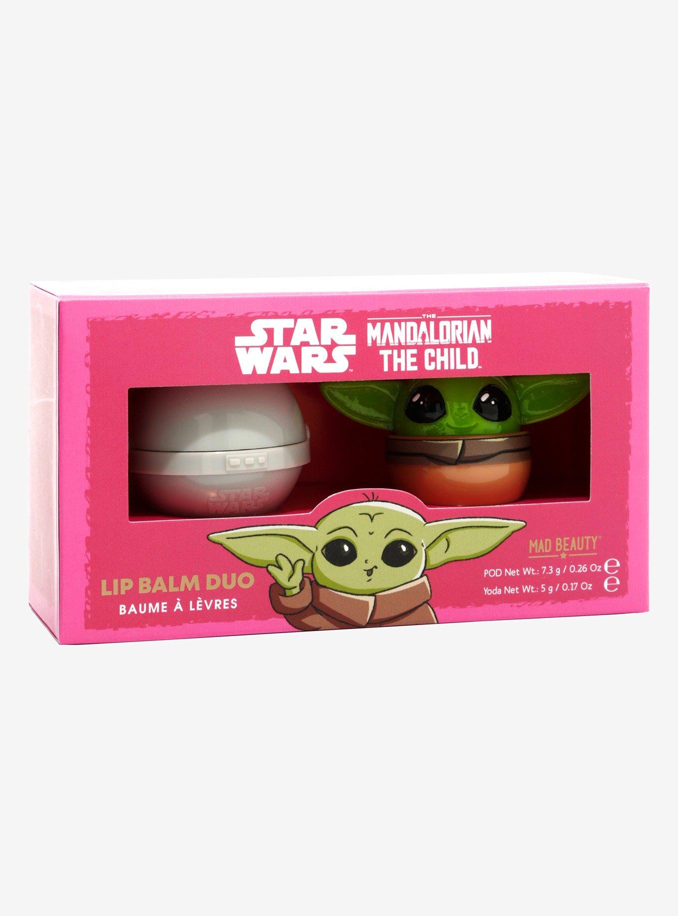 Star Wars The Mandalorian Grogu & Pram Lip Balm Set, , hi-res