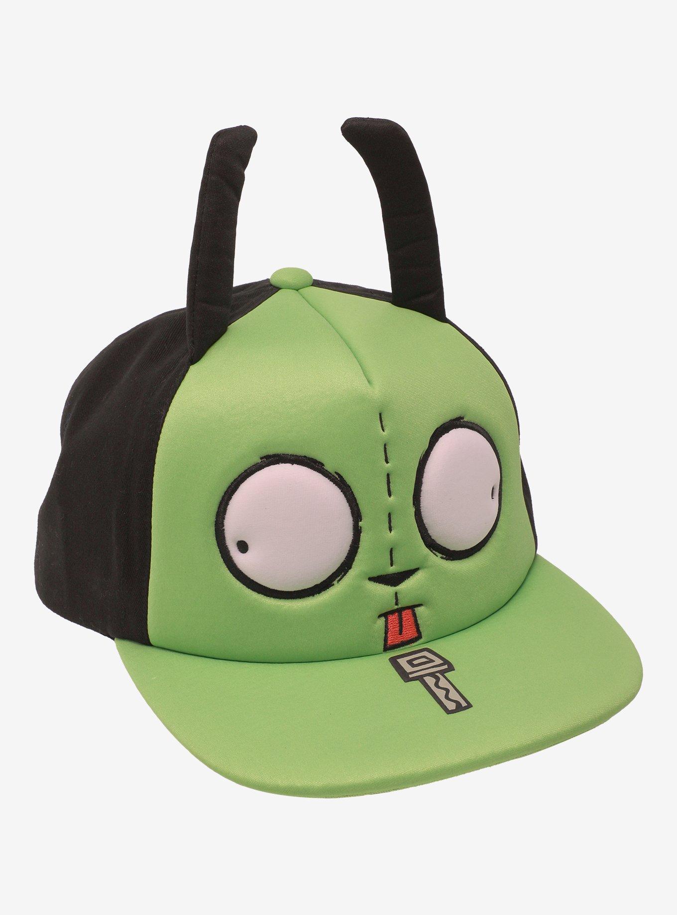 Invader Zim GIR 3D Ears Snapback Hat, , hi-res