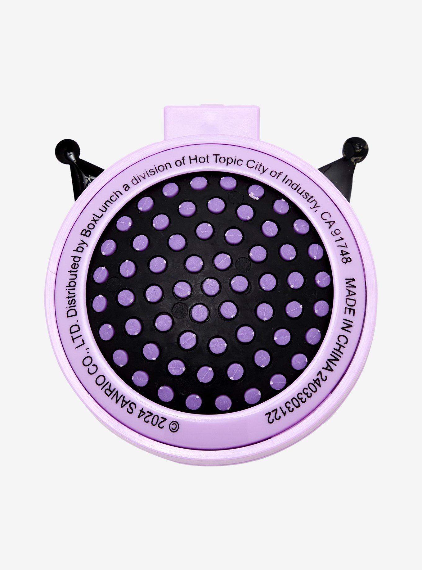 Sanrio Kuromi Brush Mirror Compact &mdash; BoxLunch Exclusive, , alternate