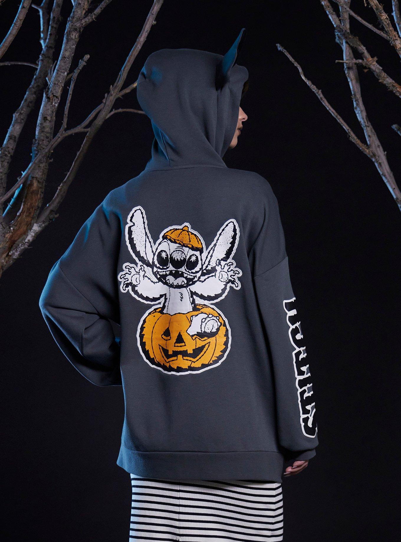 Her Universe Disney Halloween Stitch Oversized Hoodie, , hi-res