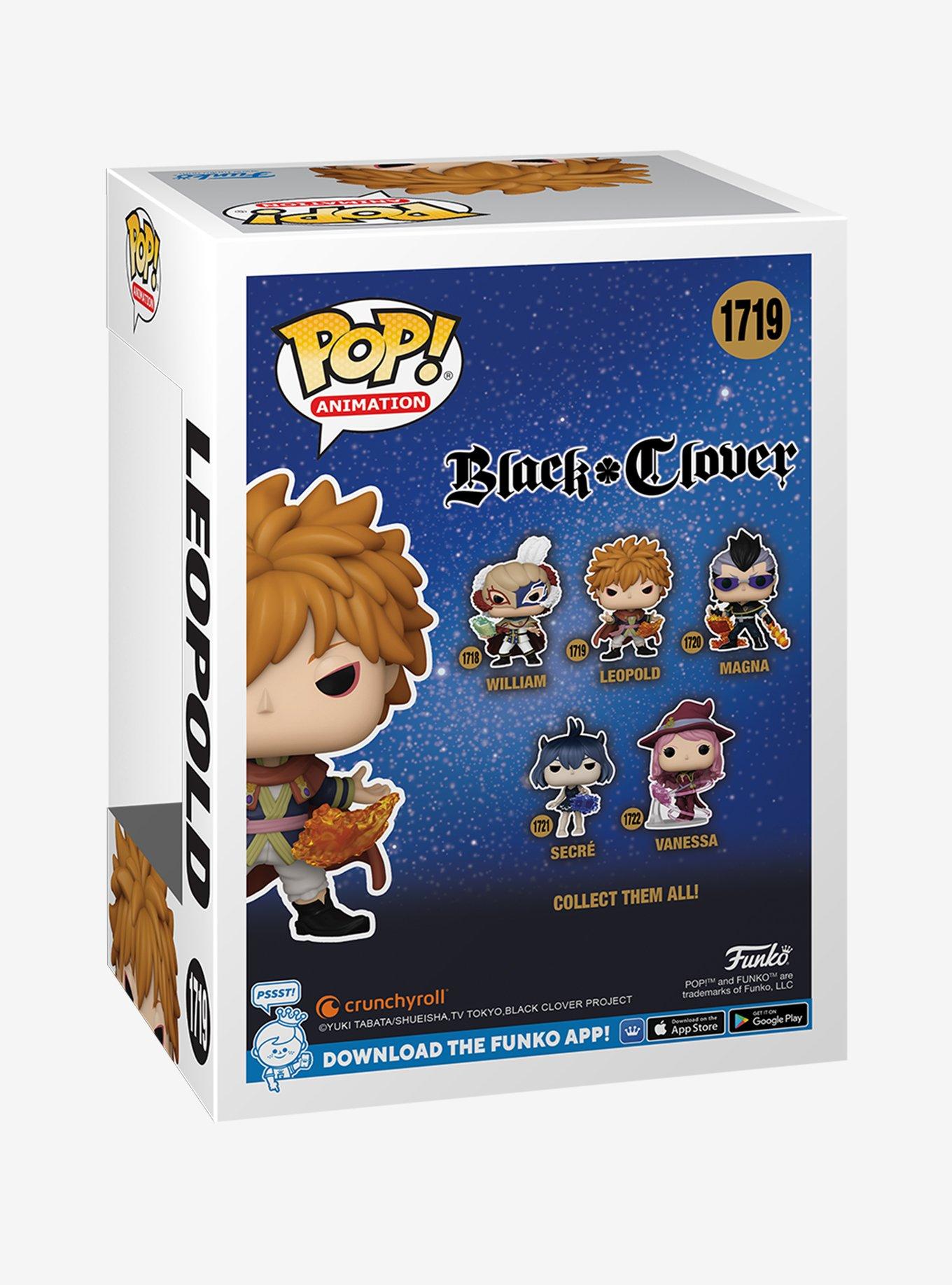 Funko Pop! Animation Black Clover Leopold Vinyl Figure, , alternate