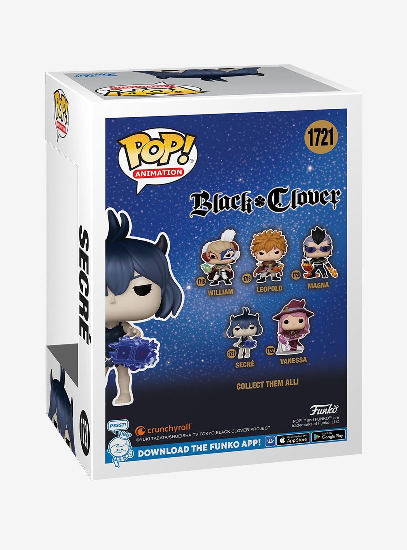 Funko Pop! Animation Black Clover Secré Vinyl Figure