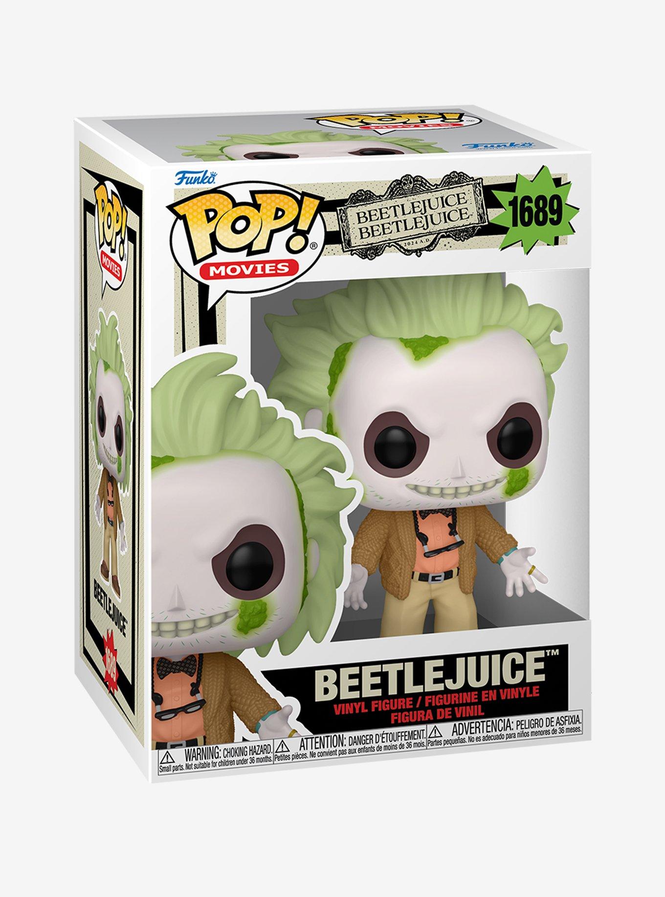 Funko Pop! Movies Beetlejuice Beetlejuice Cardigan Beetlejuice Vinyl Figure, , alternate