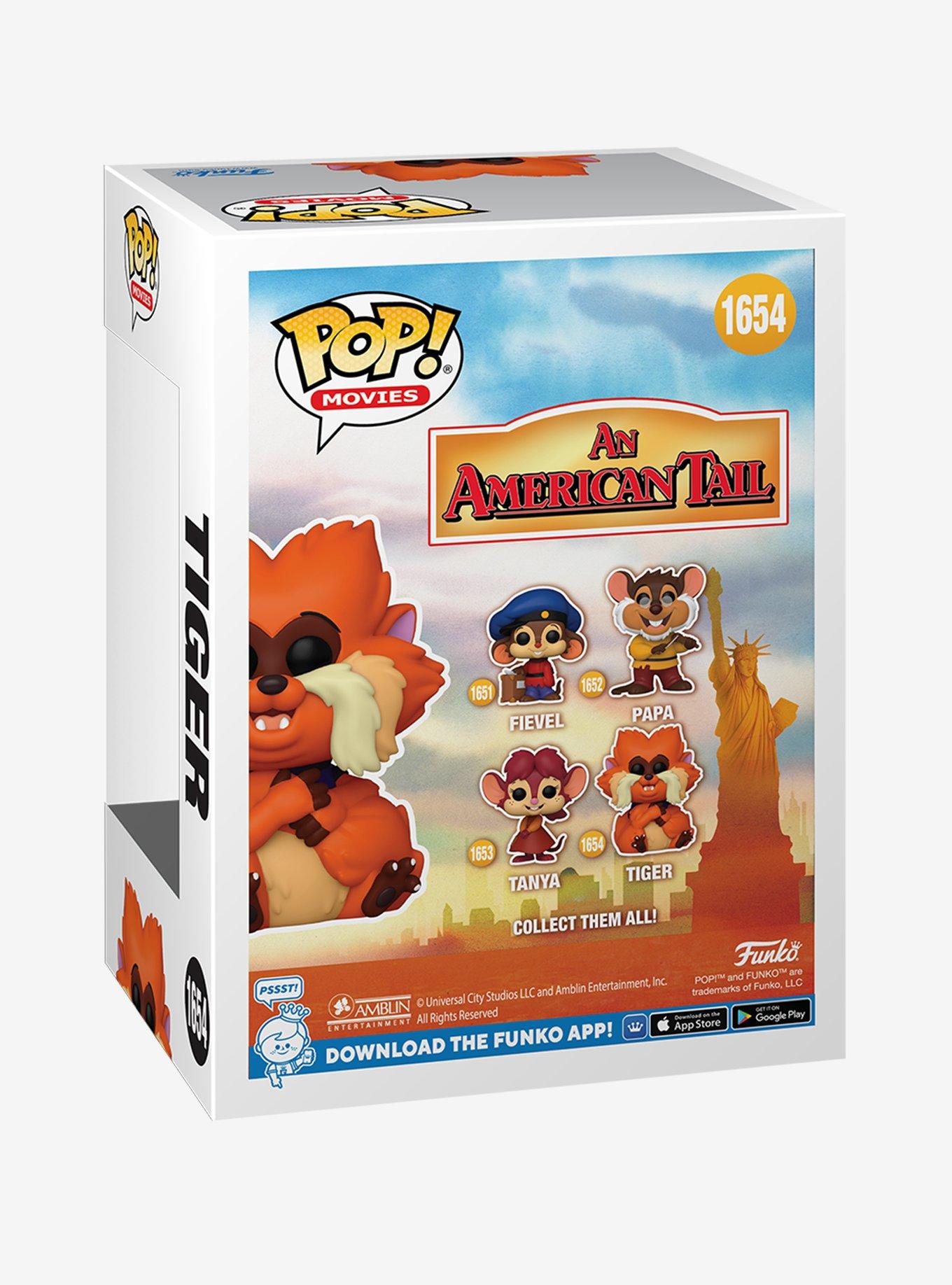 Funko Pop! Movies An American Tail Tiger Vinyl Figure