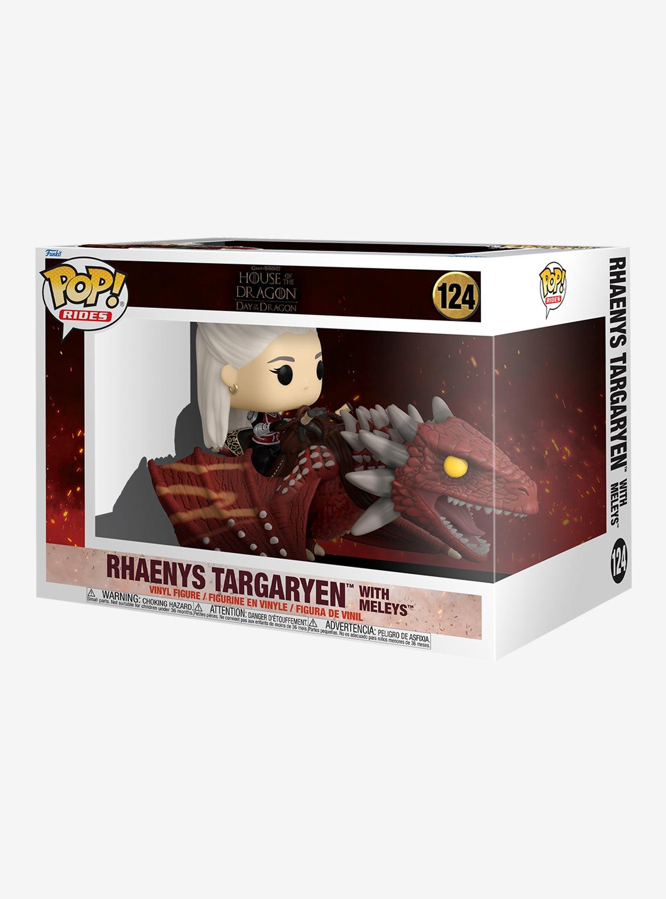 Funko Pop! Rides House of the Dragon Rhaenys Targaryen with Meleys Vinyl Figure, , alternate