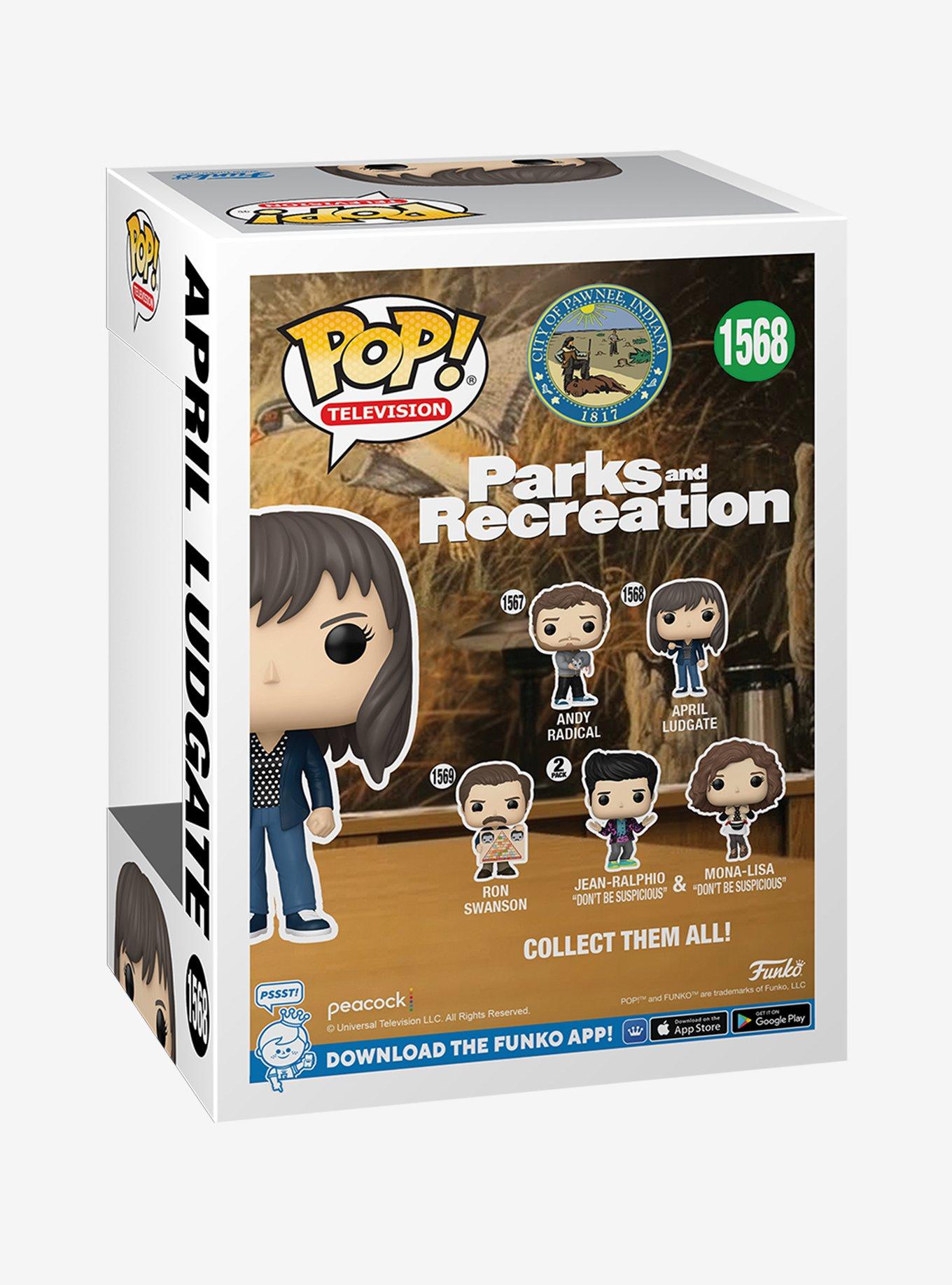 Funko Pop! Television Parks and Recreation April Ludgate Vinyl Figure, , alternate