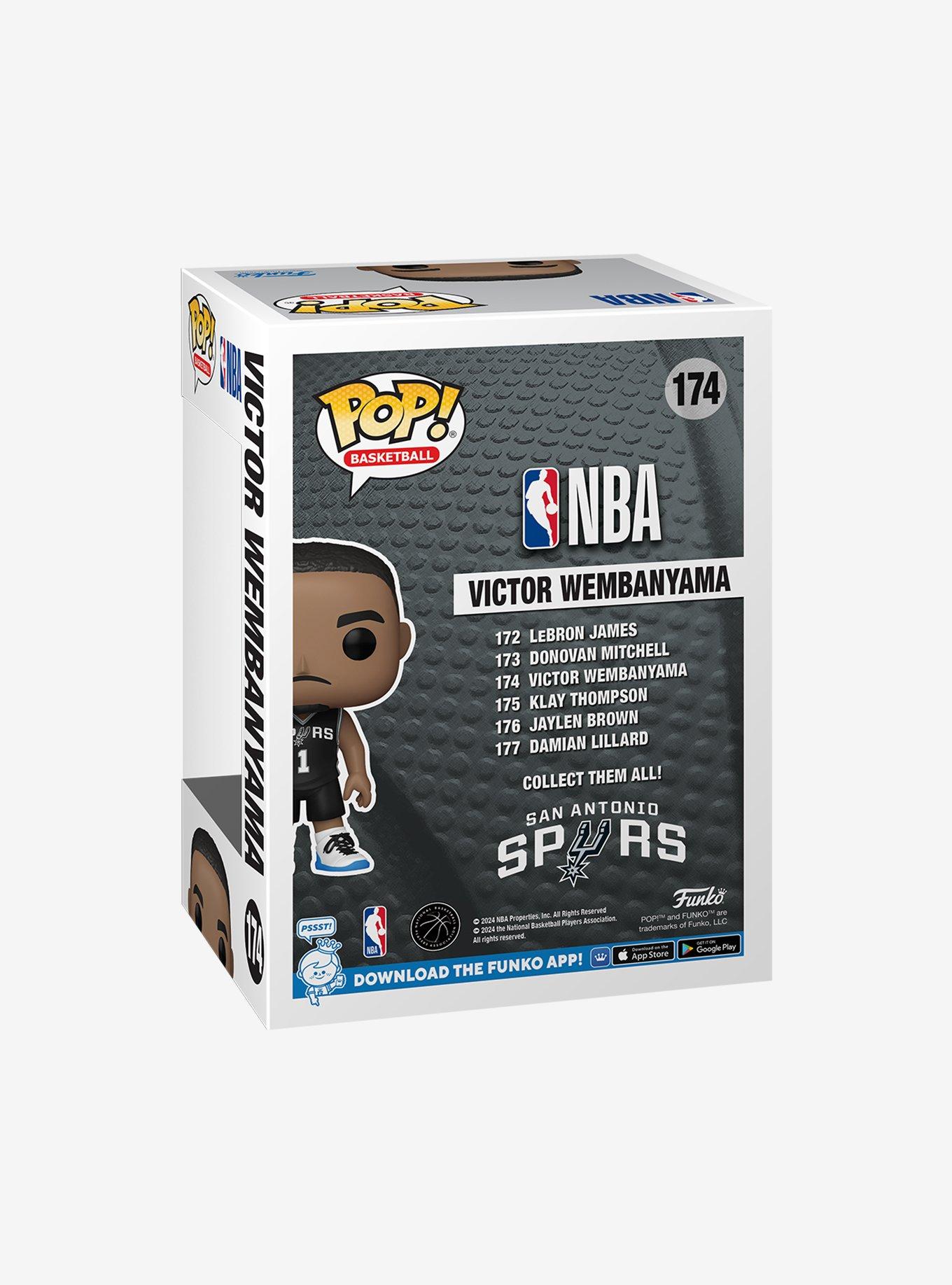 Funko Pop! Basketball San Antonio Spurs Victor Wembanyama Vinyl Figure, , alternate