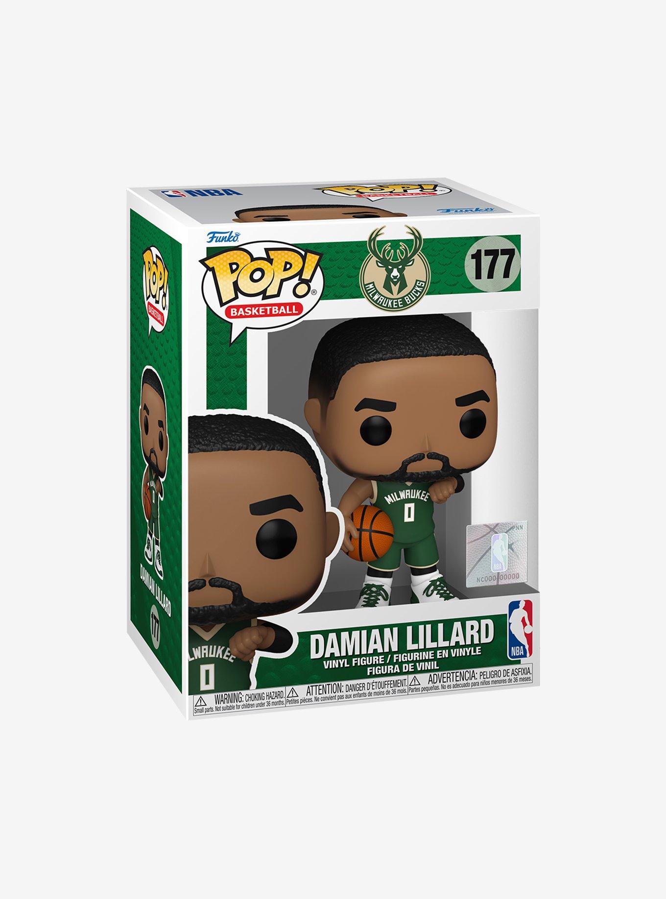Funko Pop! Basketball Milwaukee Bucks Damian Lillard Vinyl Figure, , alternate