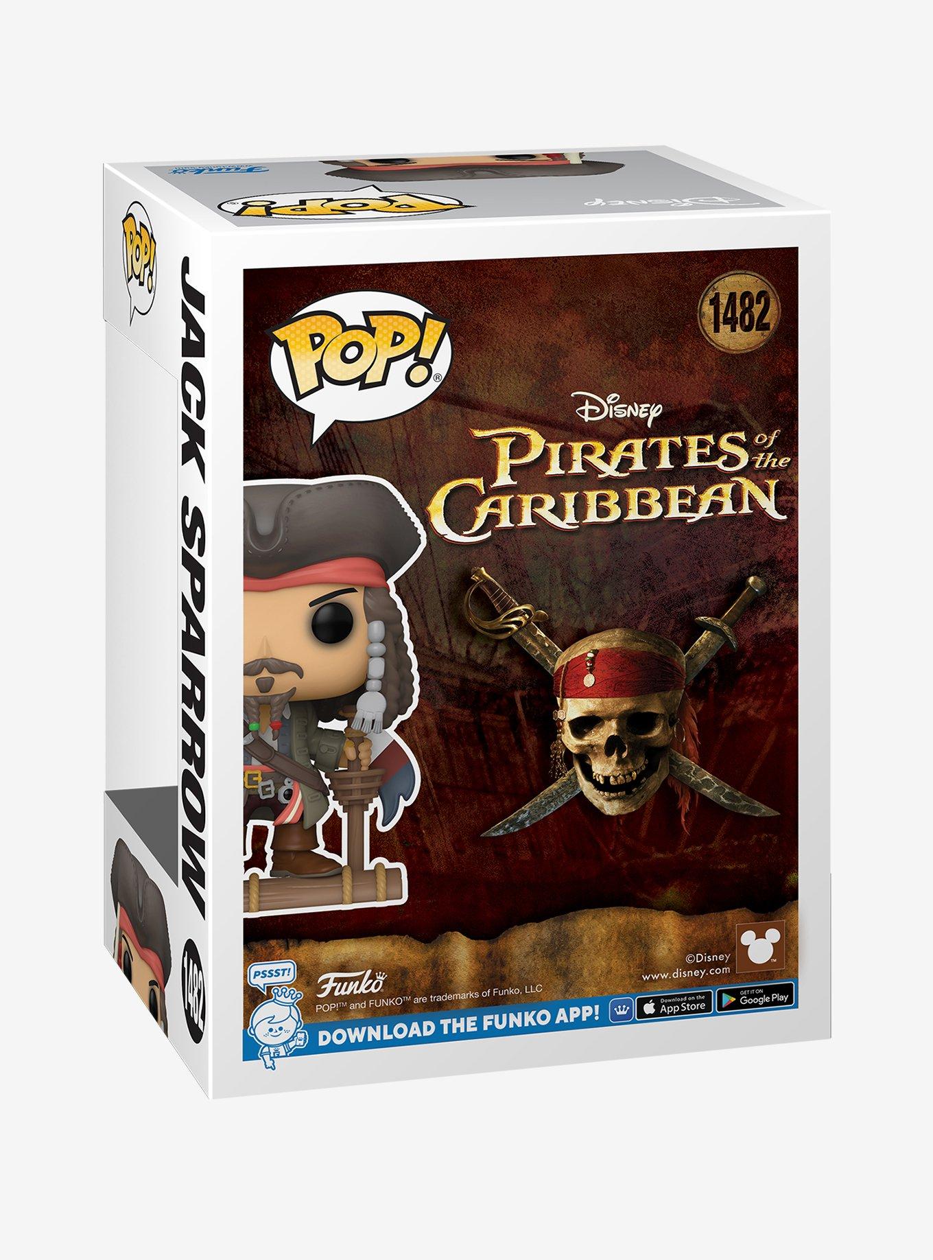 Funko Pop! Disney Pirates of the Caribbean Jack Sparrow Vinyl Figure, , alternate