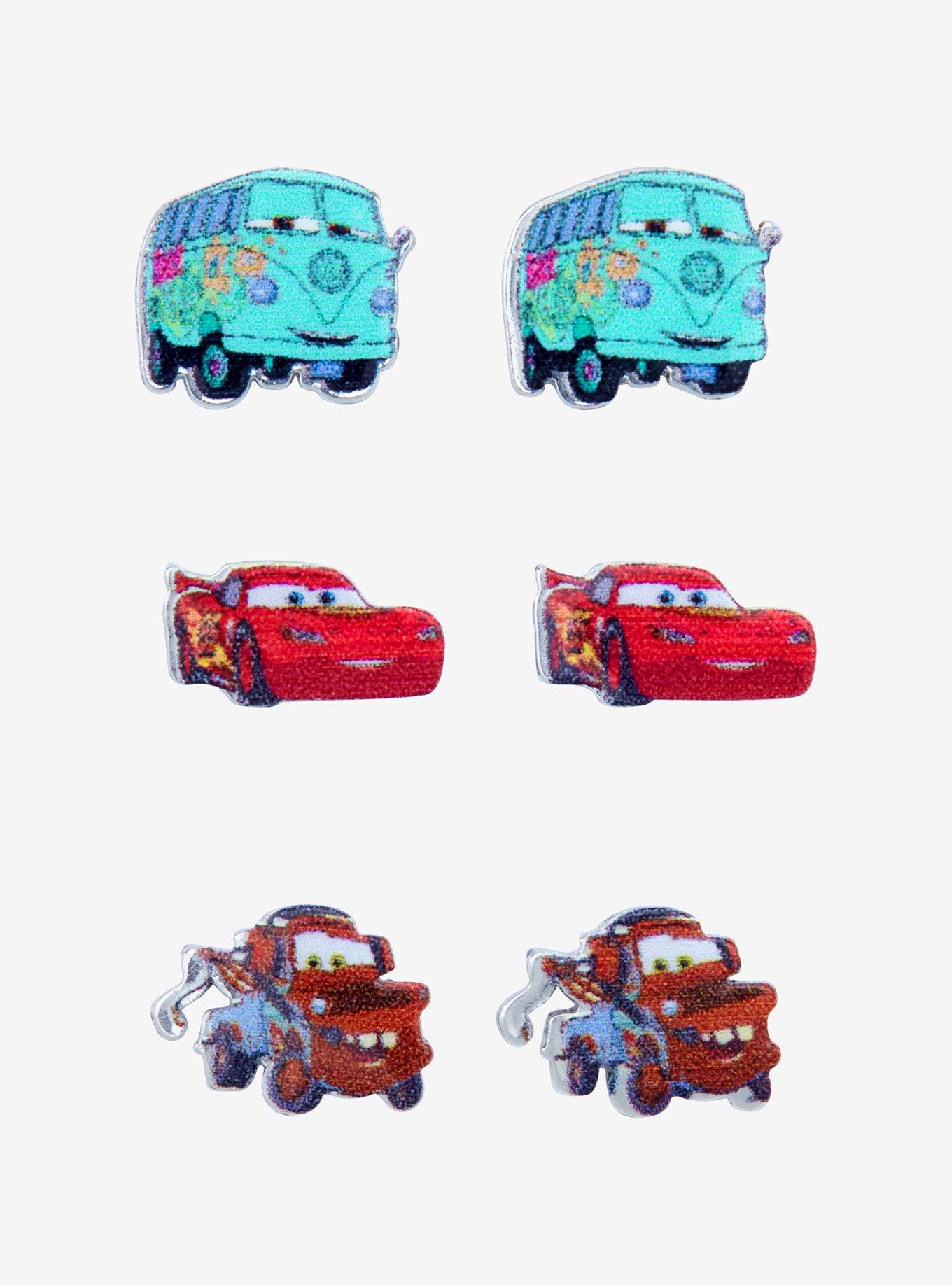 Disney Pixar Cars Character Stud Earring Set, , alternate