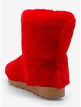 Yoki Red Faux Fur Boots, MULTI, alternate