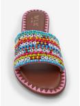 WLK By S. Miller Vacation Beaded Sandals, MULTI, alternate