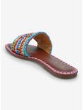 WLK By S. Miller Vacation Beaded Sandals, MULTI, alternate