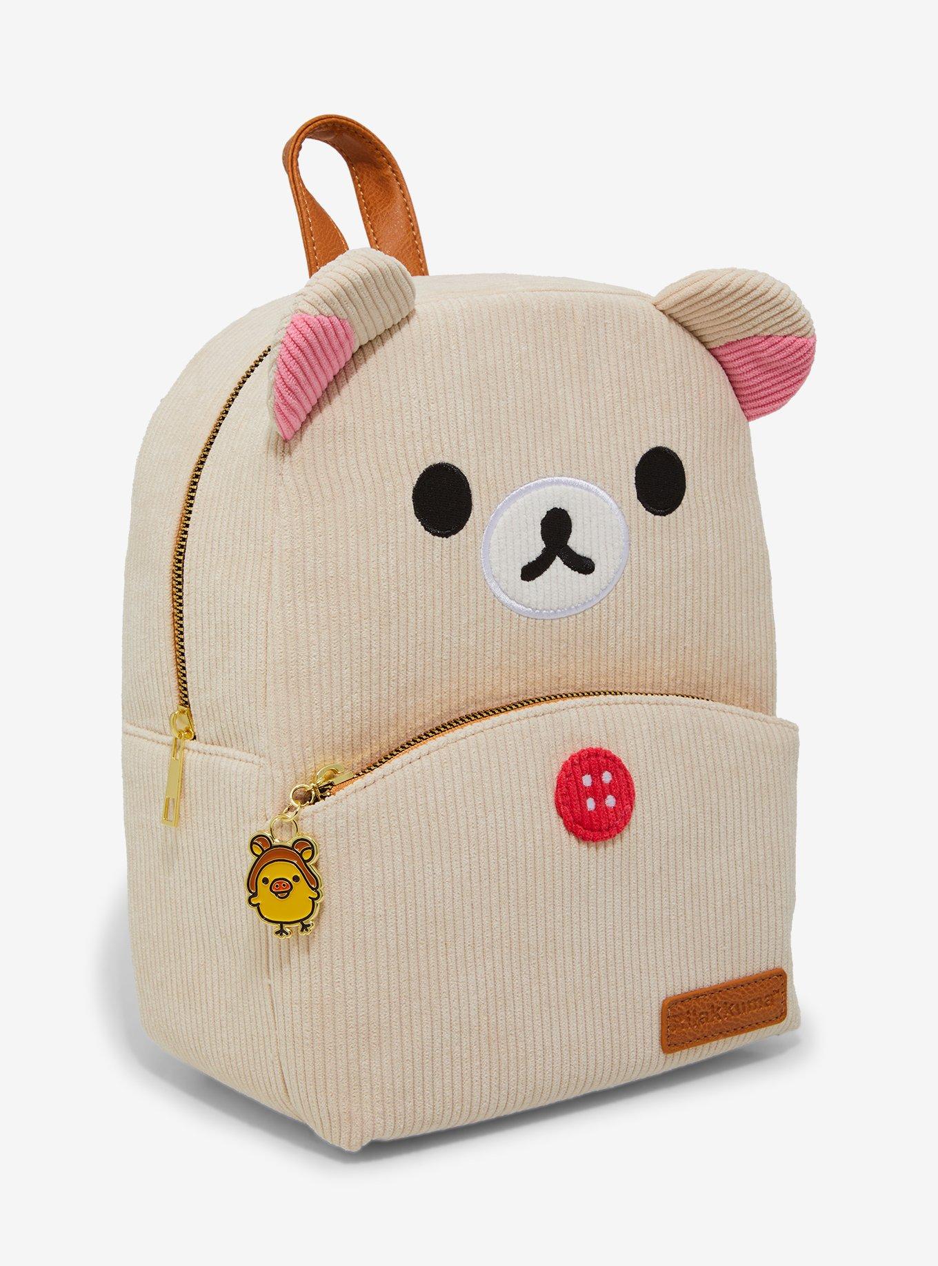 Rilakkuma Korilakkuma Corduroy Mini Backpack