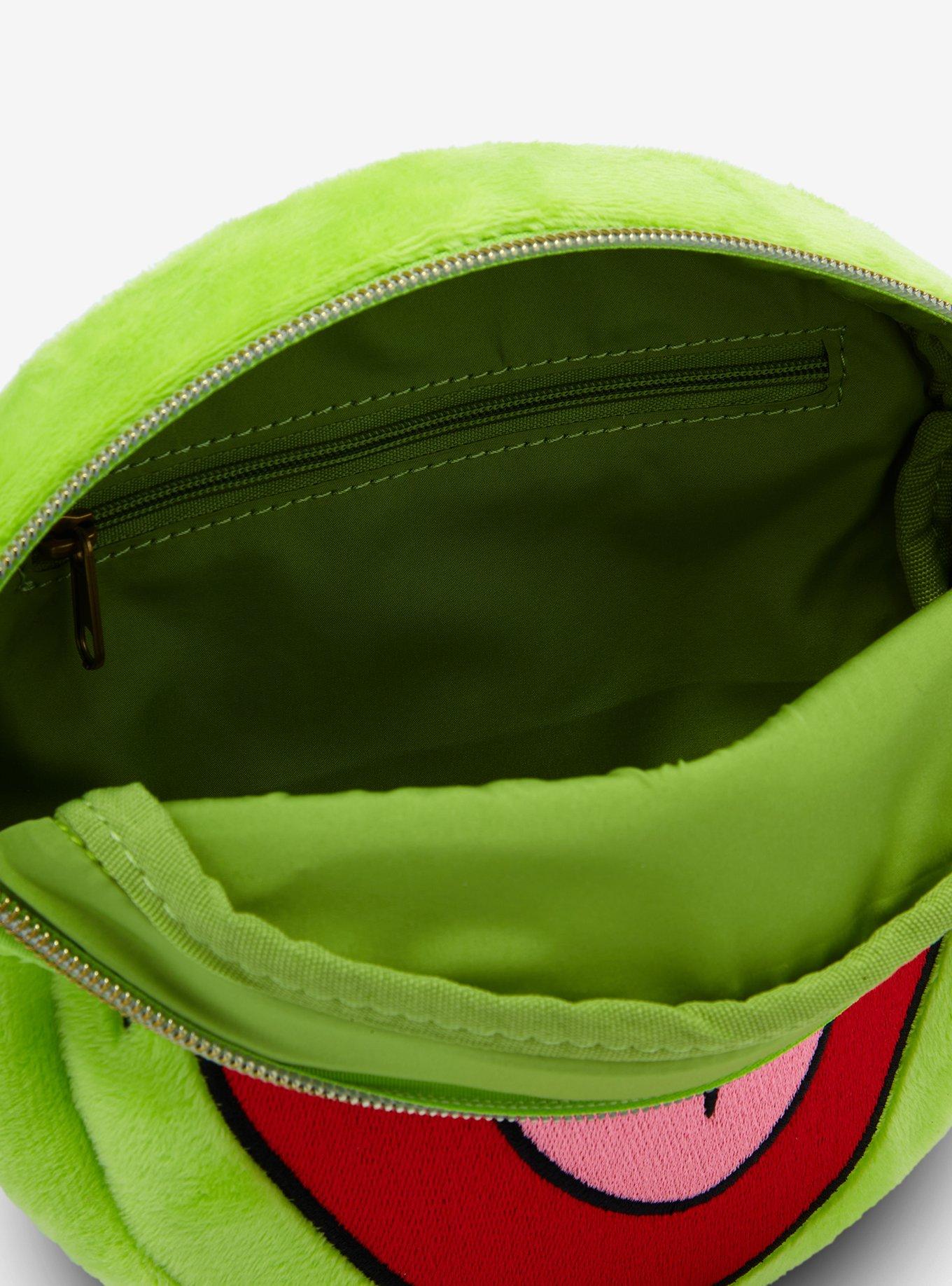 Loungefly Disney The Muppets Kermit Face Crossbody Bag Hot Topic Exclusive, , alternate