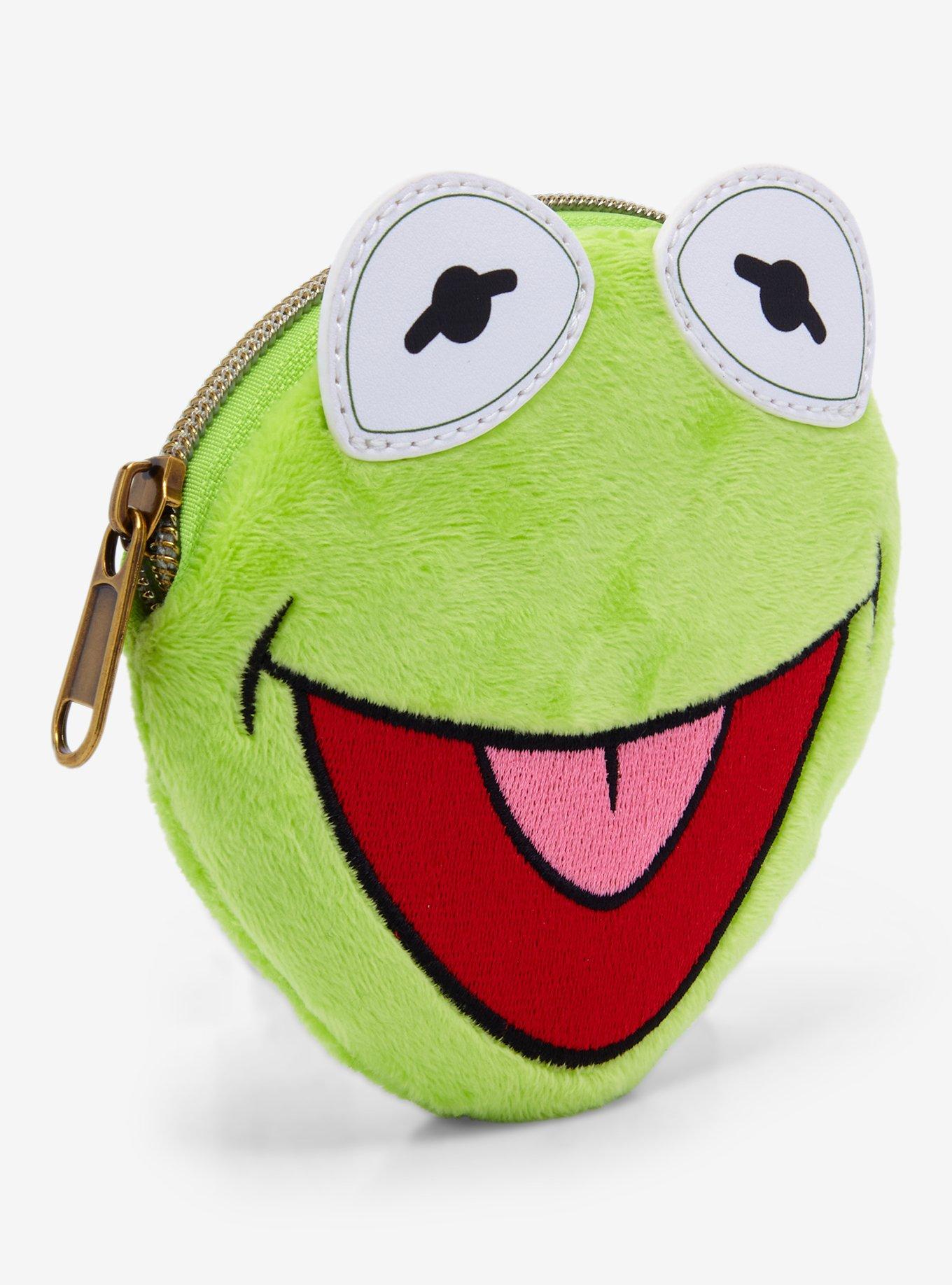 Loungefly Disney The Muppets Kermit Face Coin Pouch Hot Topic Exclusive