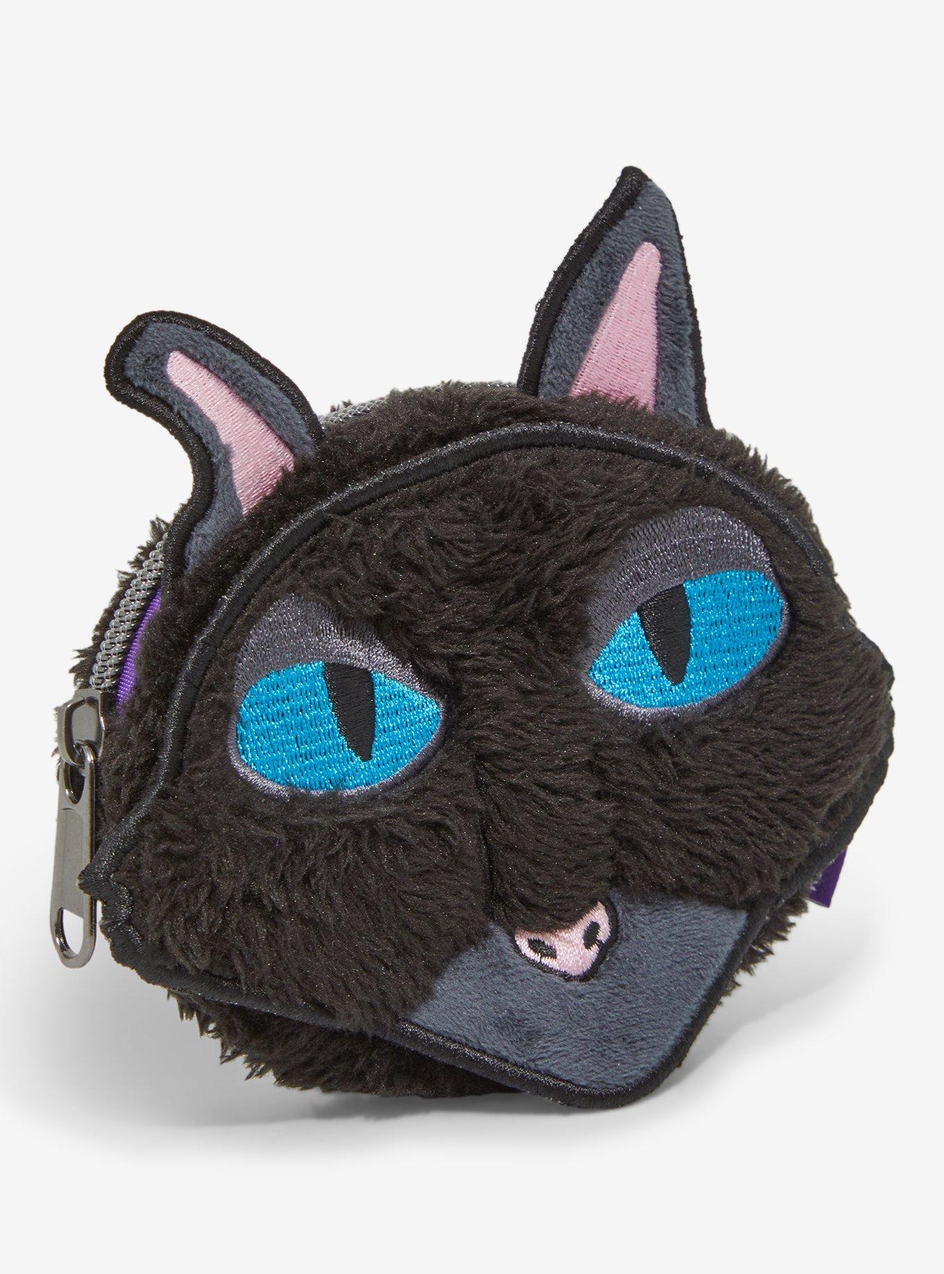 Loungefly Coraline Black Cat Plush Coin Purse, , alternate