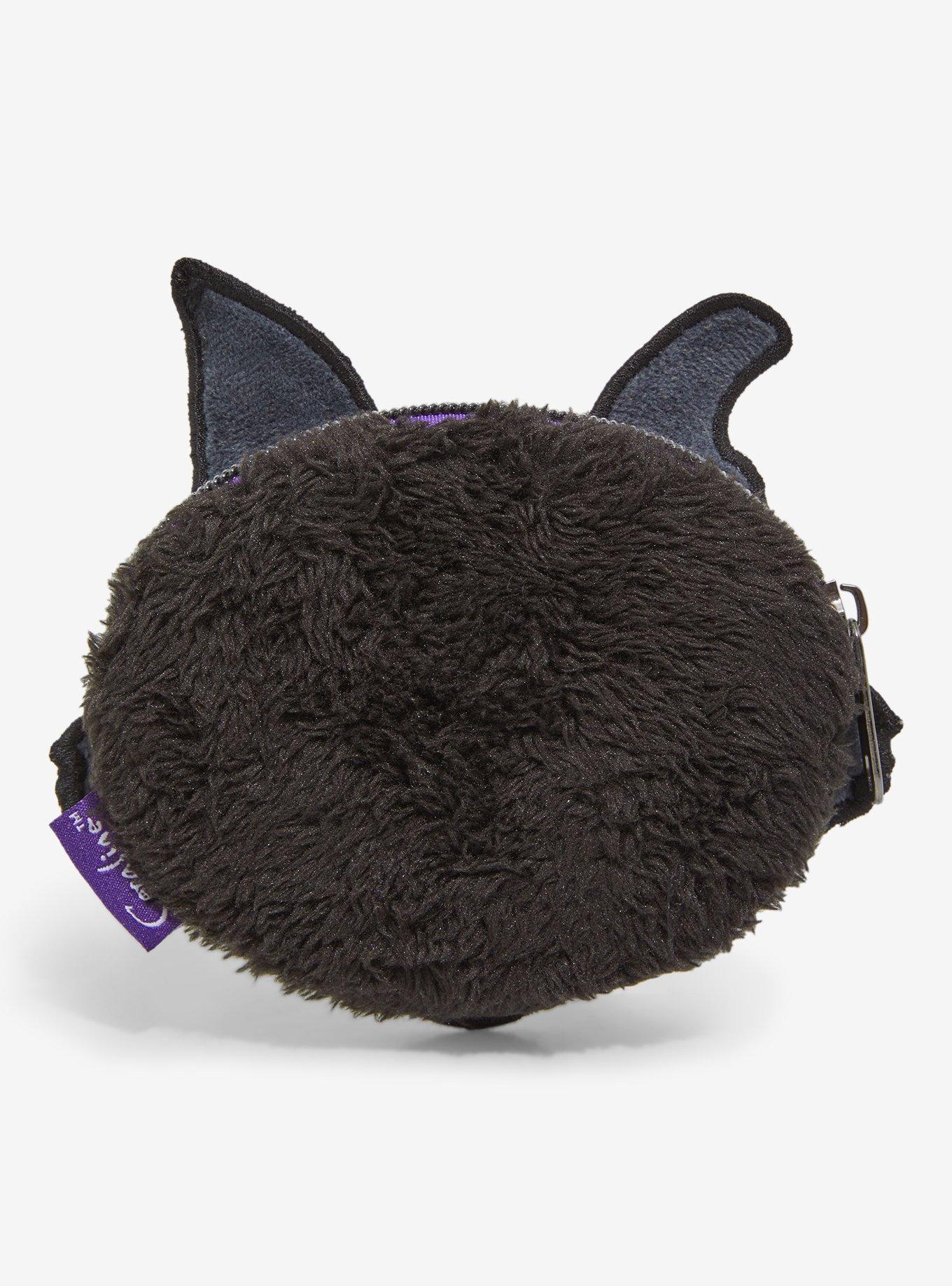 Loungefly Coraline Black Cat Plush Coin Purse, , alternate